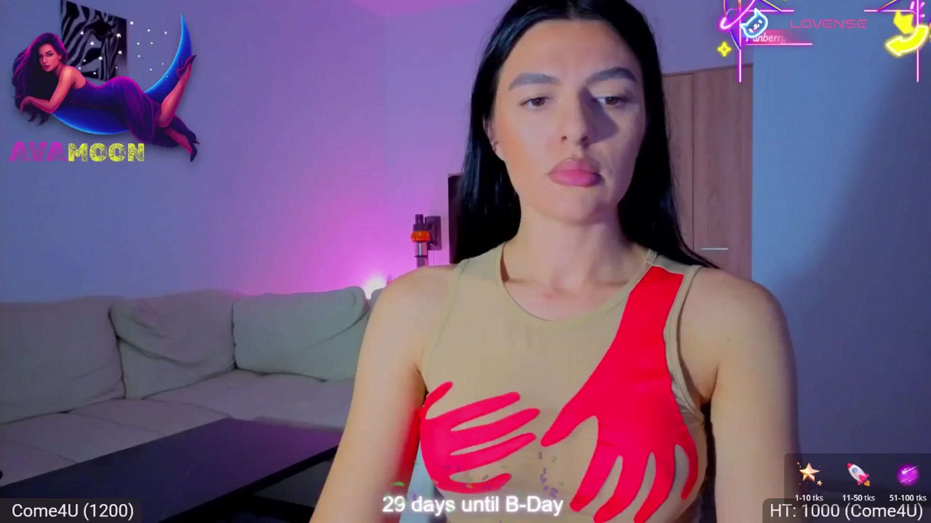 Gallery image thumbnail from AvaMoonlight's myfreecams stream on, 11/11/2025, 17:04 image 5 of 20