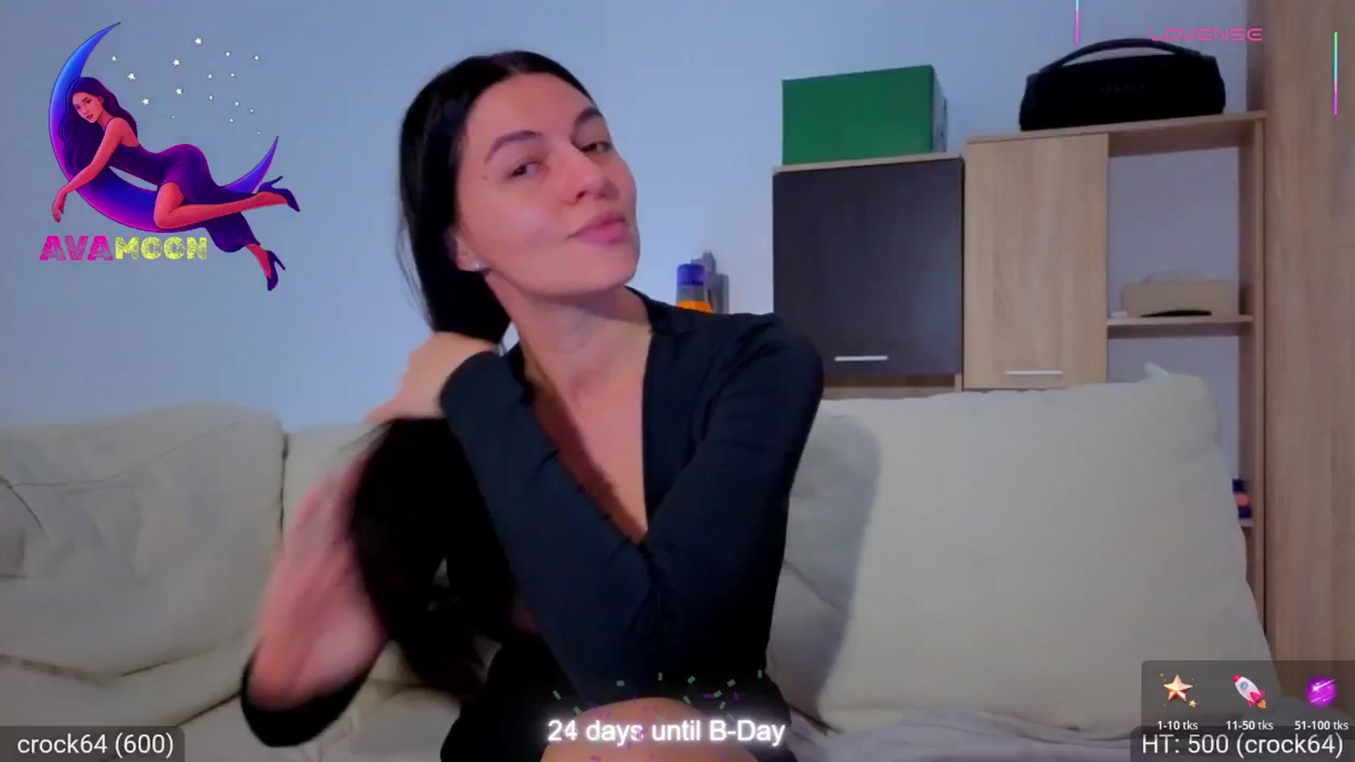 Gallery image thumbnail from AvaMoonlight's myfreecams stream on, 11/15/2025, 17:12 image 19 of 20