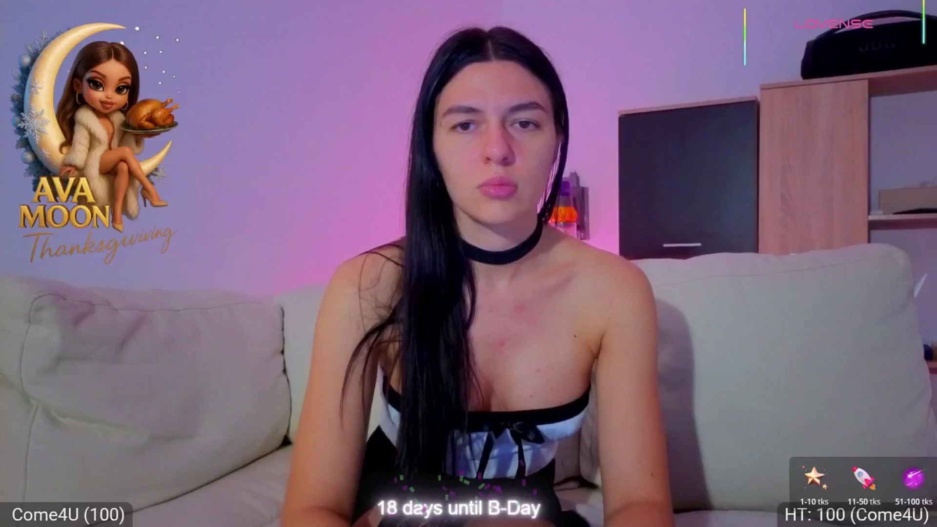 Gallery image thumbnail from AvaMoonlight's myfreecams stream on, 11/22/2025, 24:29 image 13 of 20