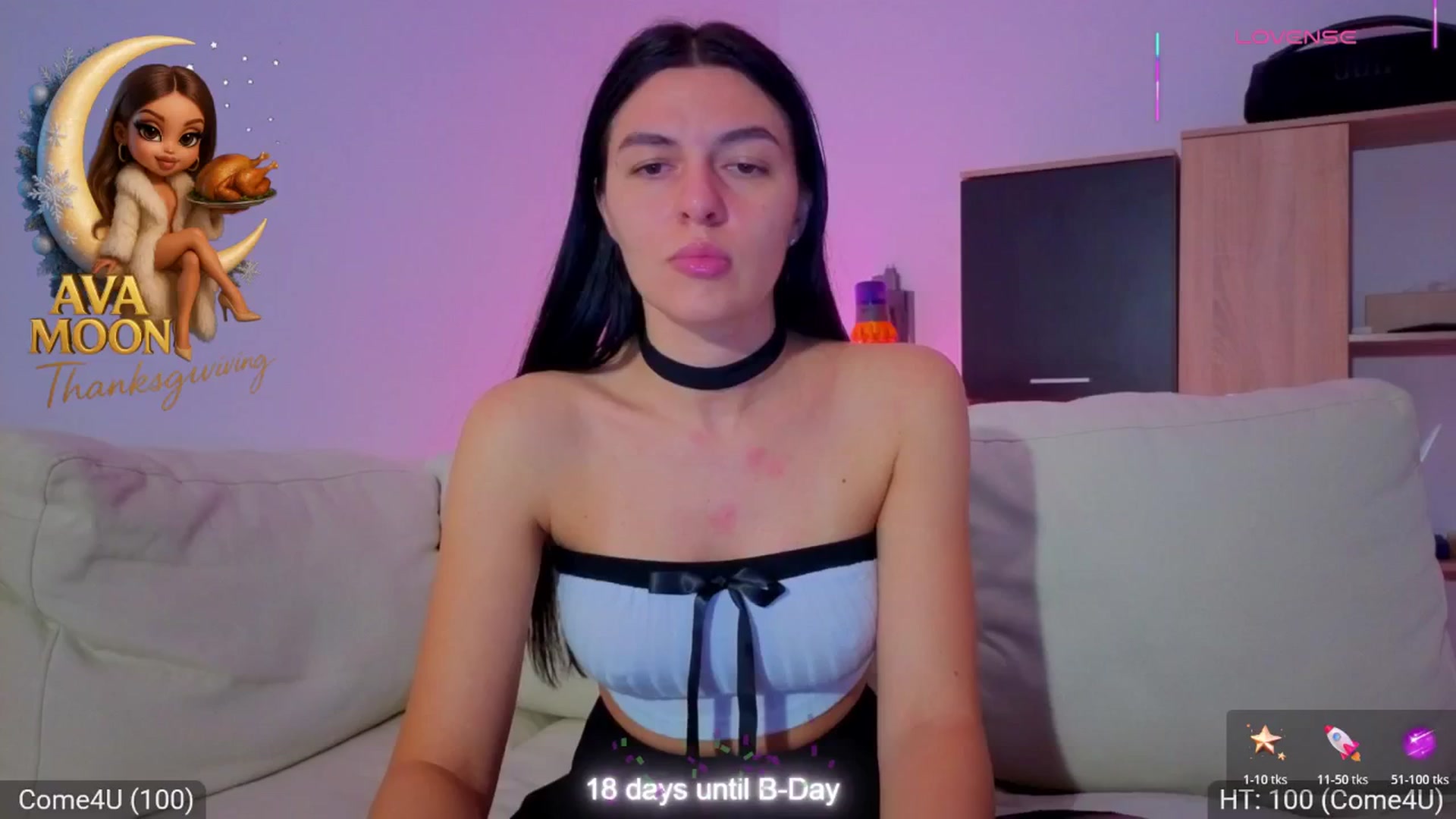 Gallery image thumbnail from AvaMoonlight's myfreecams stream on, 11/22/2025, 24:29 image 10 of 20