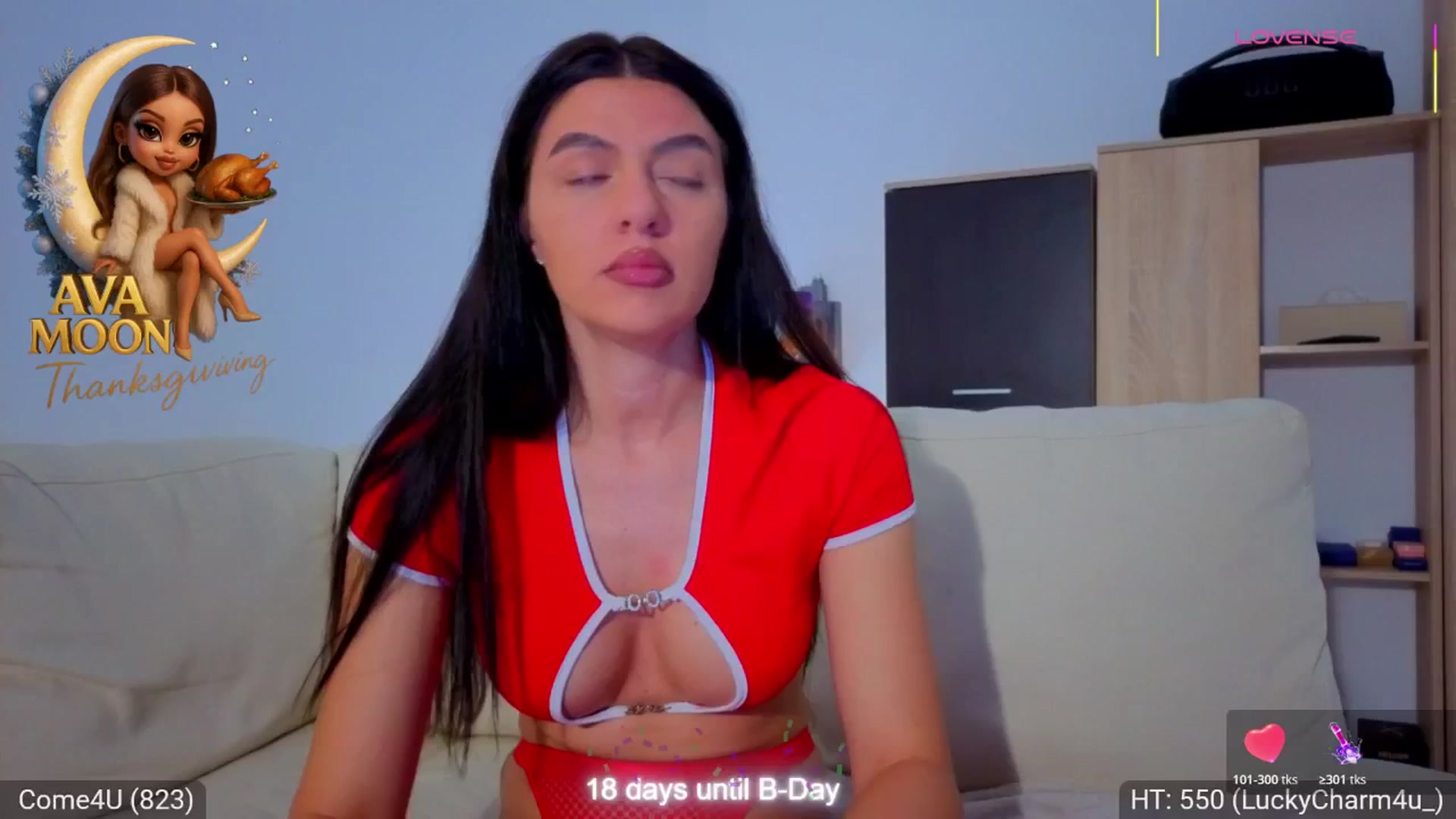 Gallery image thumbnail from AvaMoonlight's myfreecams stream on, 11/23/2025, 01:21 image 1 of 20