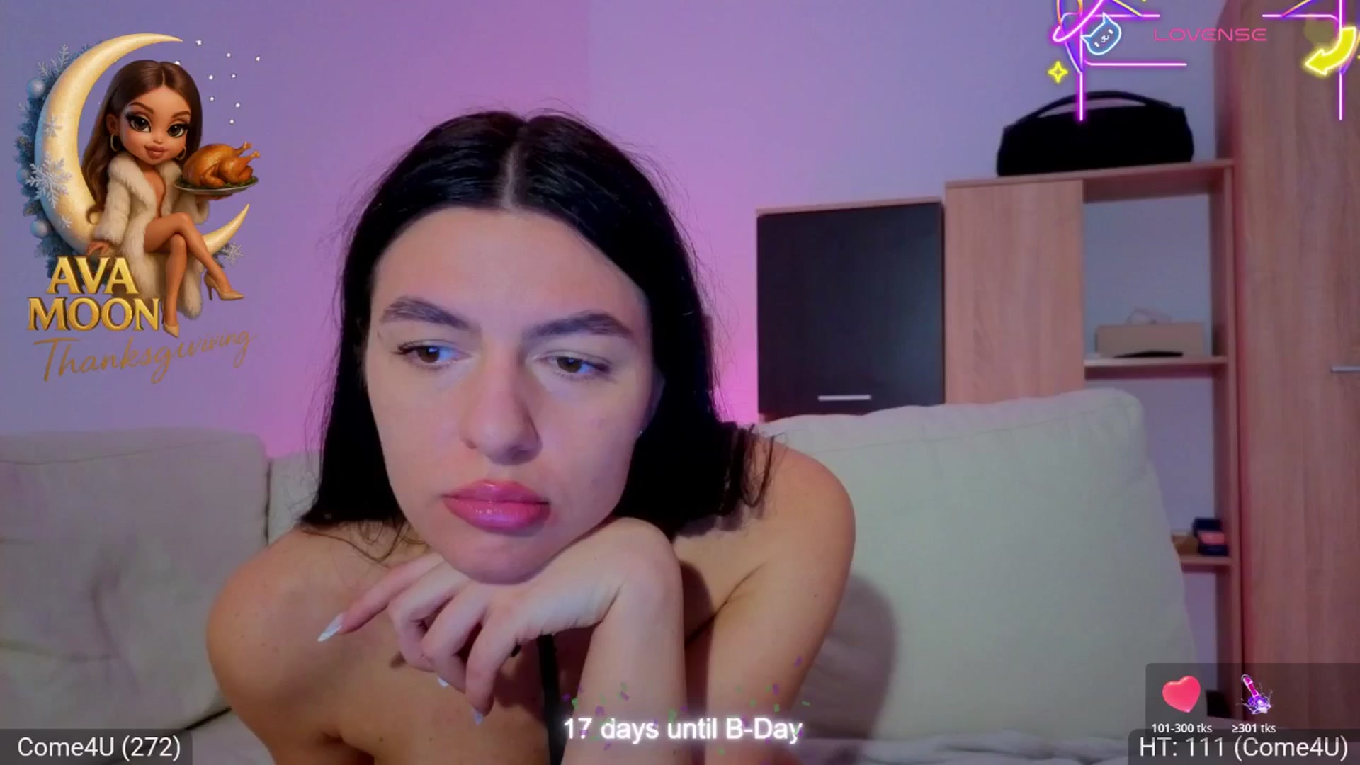 Gallery image thumbnail from AvaMoonlight's myfreecams stream on, 11/24/2025, 17:04 image 15 of 20