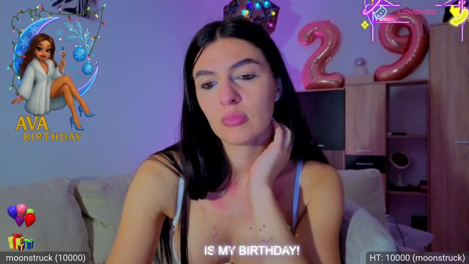 Gallery image thumbnail from AvaMoonlight's myfreecams stream on, 12/11/2025, 01:35 image 19 of 20