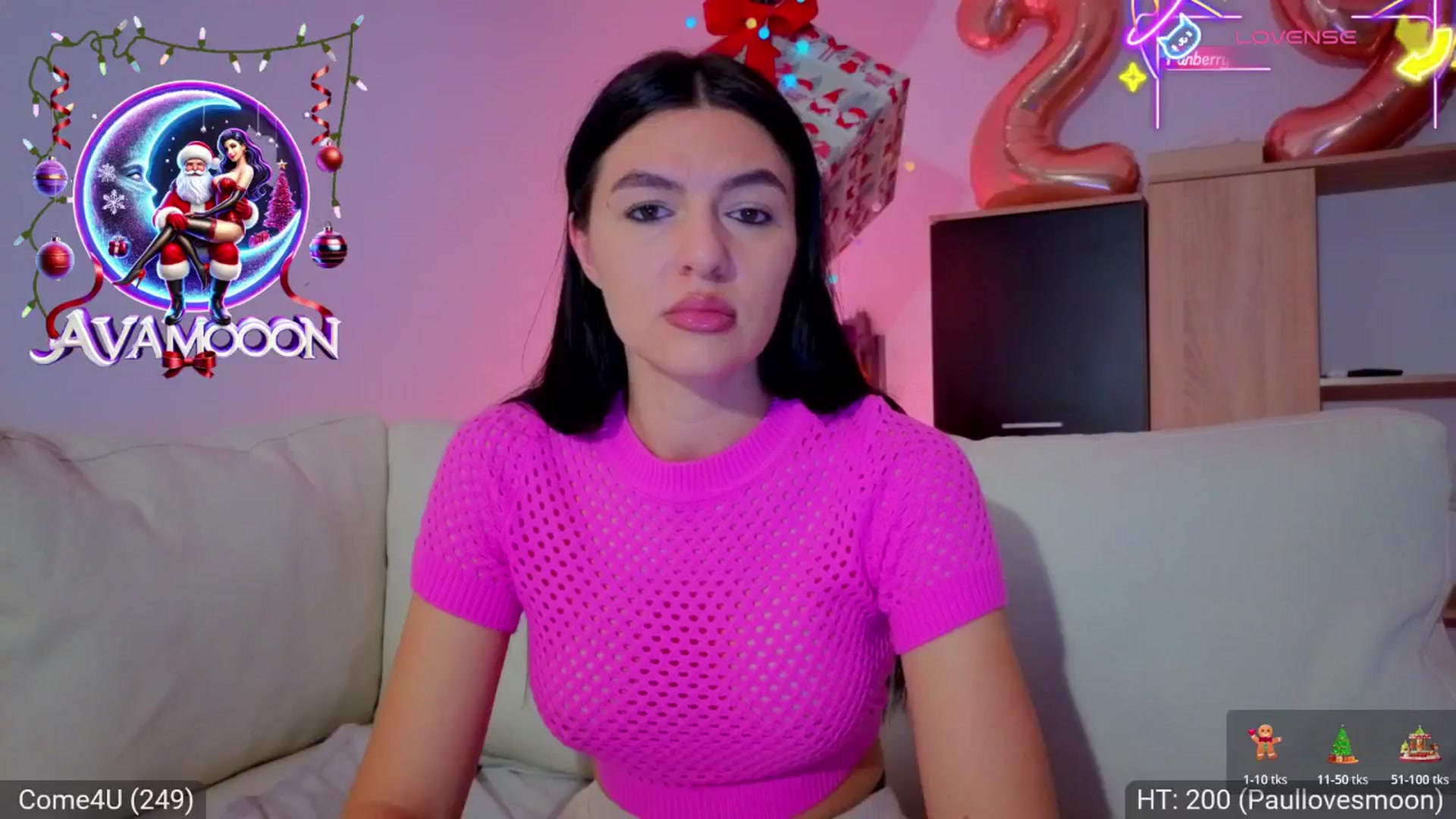 Gallery image thumbnail from AvaMoonlight's myfreecams stream on, 12/15/2025, 01:23 image 5 of 20