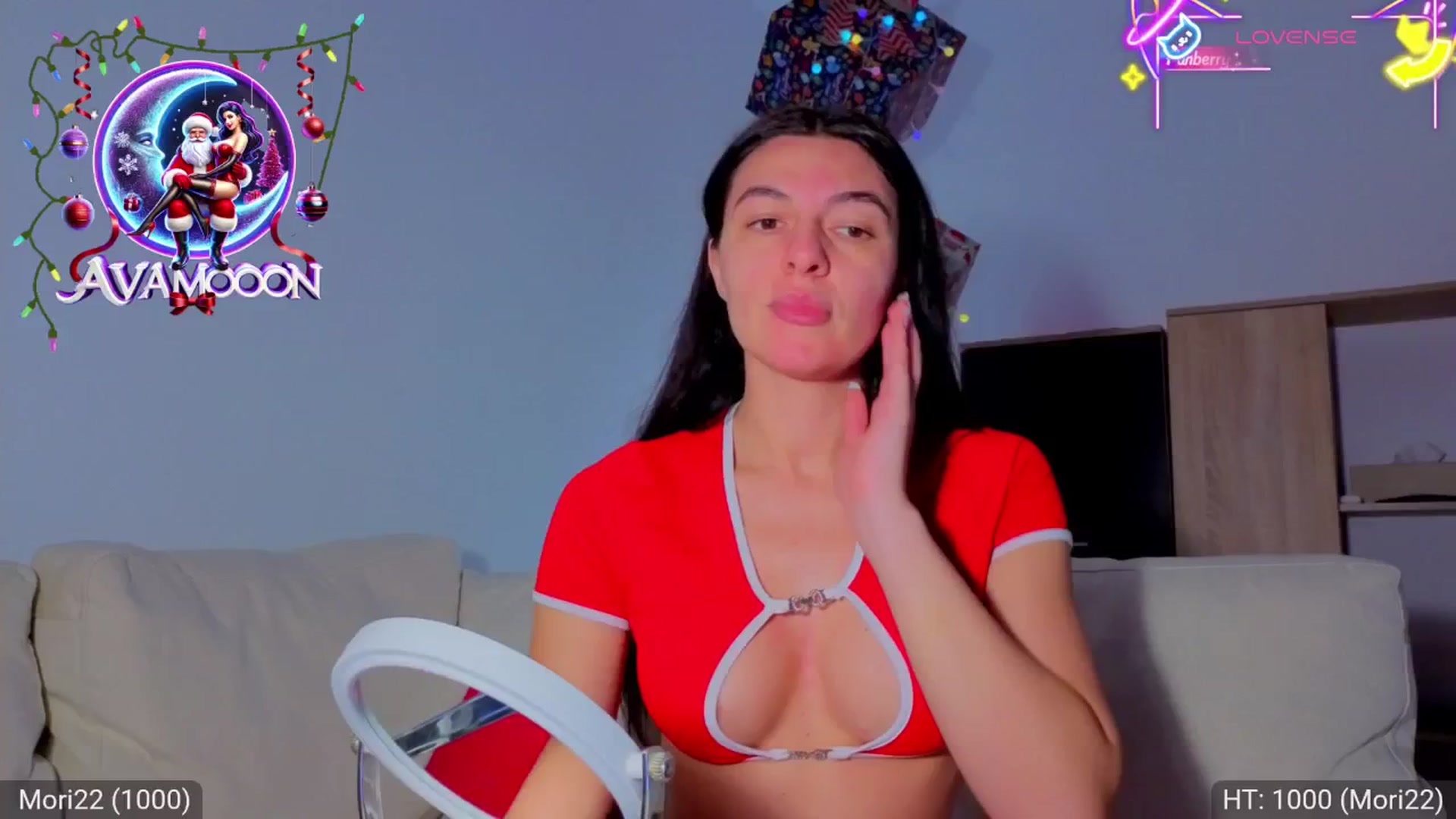 Gallery image thumbnail from AvaMoonlight's myfreecams stream on, 12/24/2025, 16:29 image 5 of 20