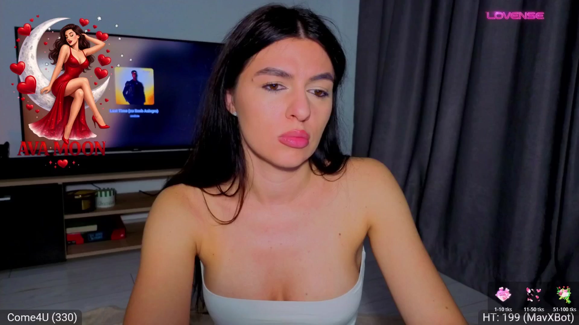 Gallery image thumbnail from AvaMoonlight's myfreecams stream on, 01/10/2026, 24:00 image 1 of 20