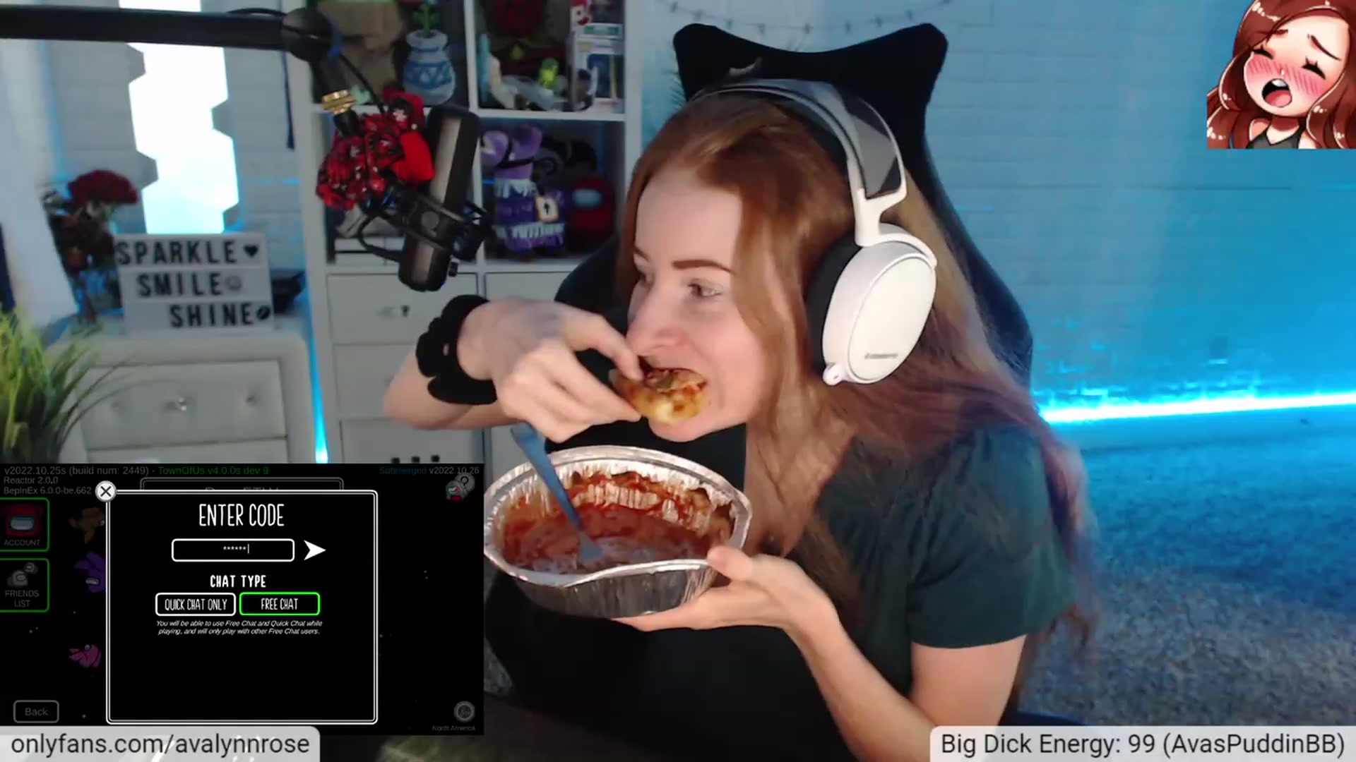Gallery image thumbnail from AvalynnRose's myfreecams stream on, 12/10/2022, 01:25 image 15 of 20