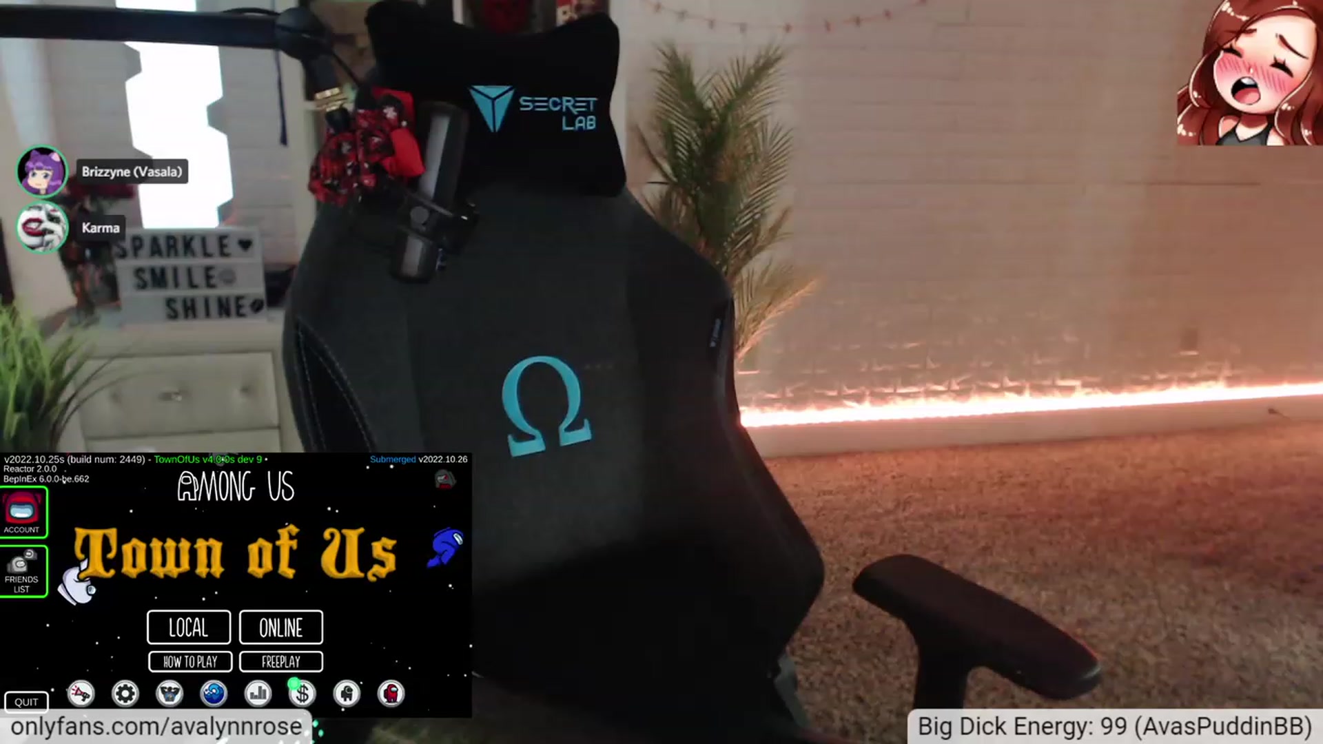 Gallery image thumbnail from AvalynnRose's myfreecams stream on, 12/10/2022, 01:25 image 14 of 20
