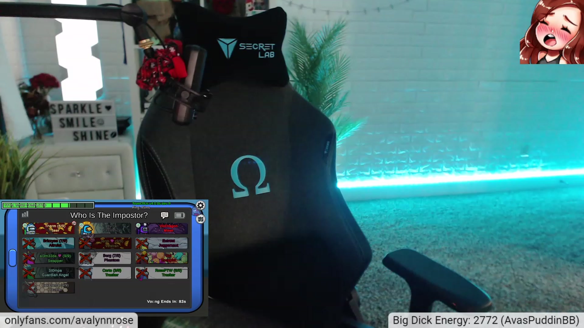 Gallery image thumbnail from AvalynnRose's myfreecams stream on, 12/10/2022, 01:47 image 15 of 20