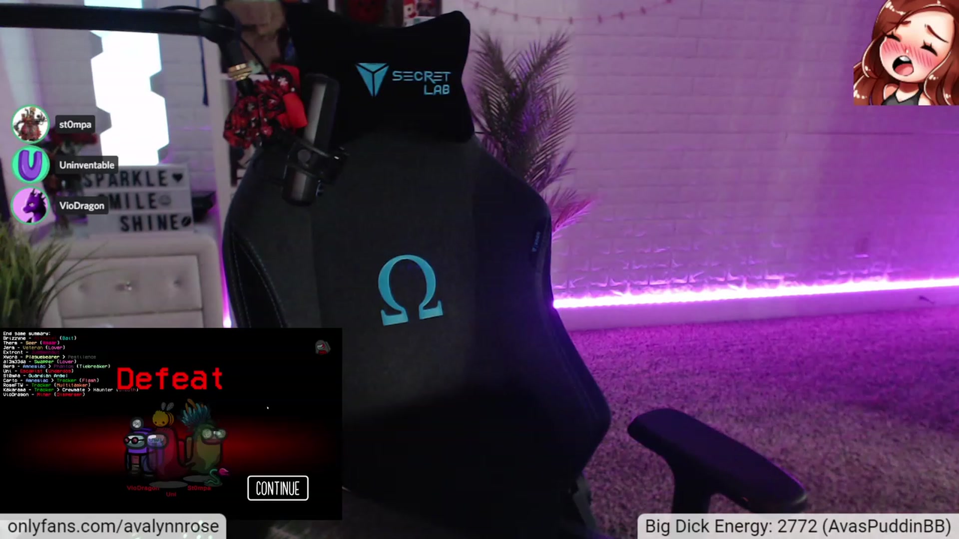 Gallery image thumbnail from AvalynnRose's myfreecams stream on, 12/10/2022, 01:47 image 16 of 20