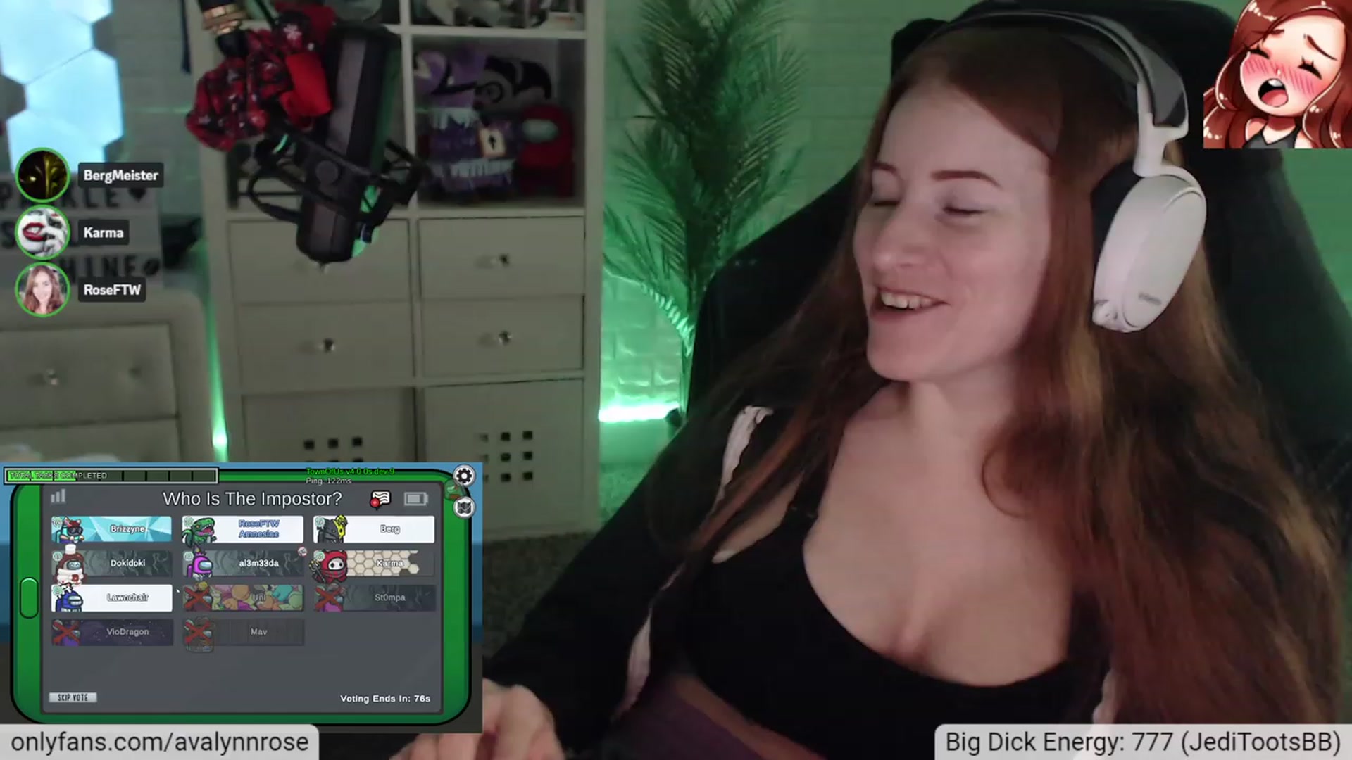 Gallery image thumbnail from AvalynnRose's myfreecams stream on, 12/31/2022, 03:54 image 6 of 20