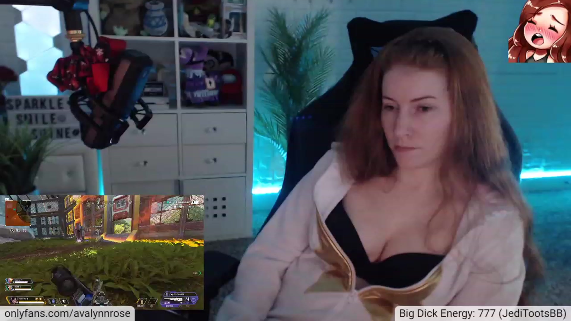 Gallery image thumbnail from AvalynnRose's myfreecams stream on, 05/08/2023, 03:18 image 8 of 20