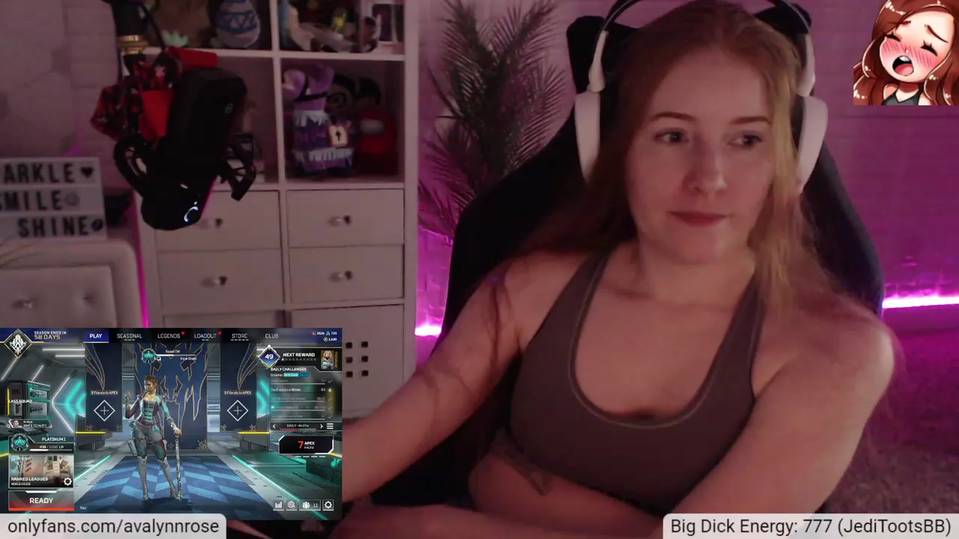 Gallery image thumbnail from AvalynnRose's myfreecams stream on, 06/11/2023, 05:24 image 7 of 20