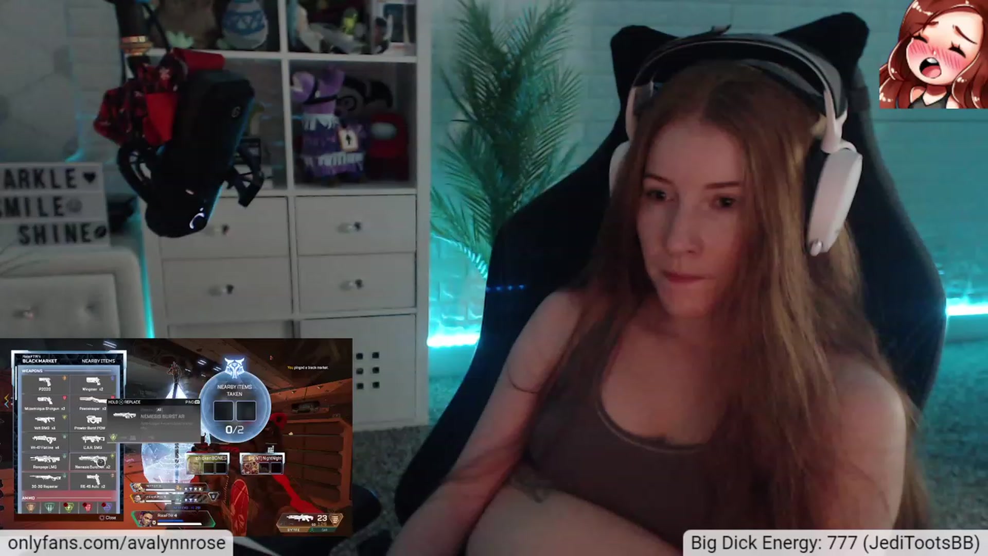 Gallery image thumbnail from AvalynnRose's myfreecams stream on, 06/11/2023, 05:24 image 16 of 20
