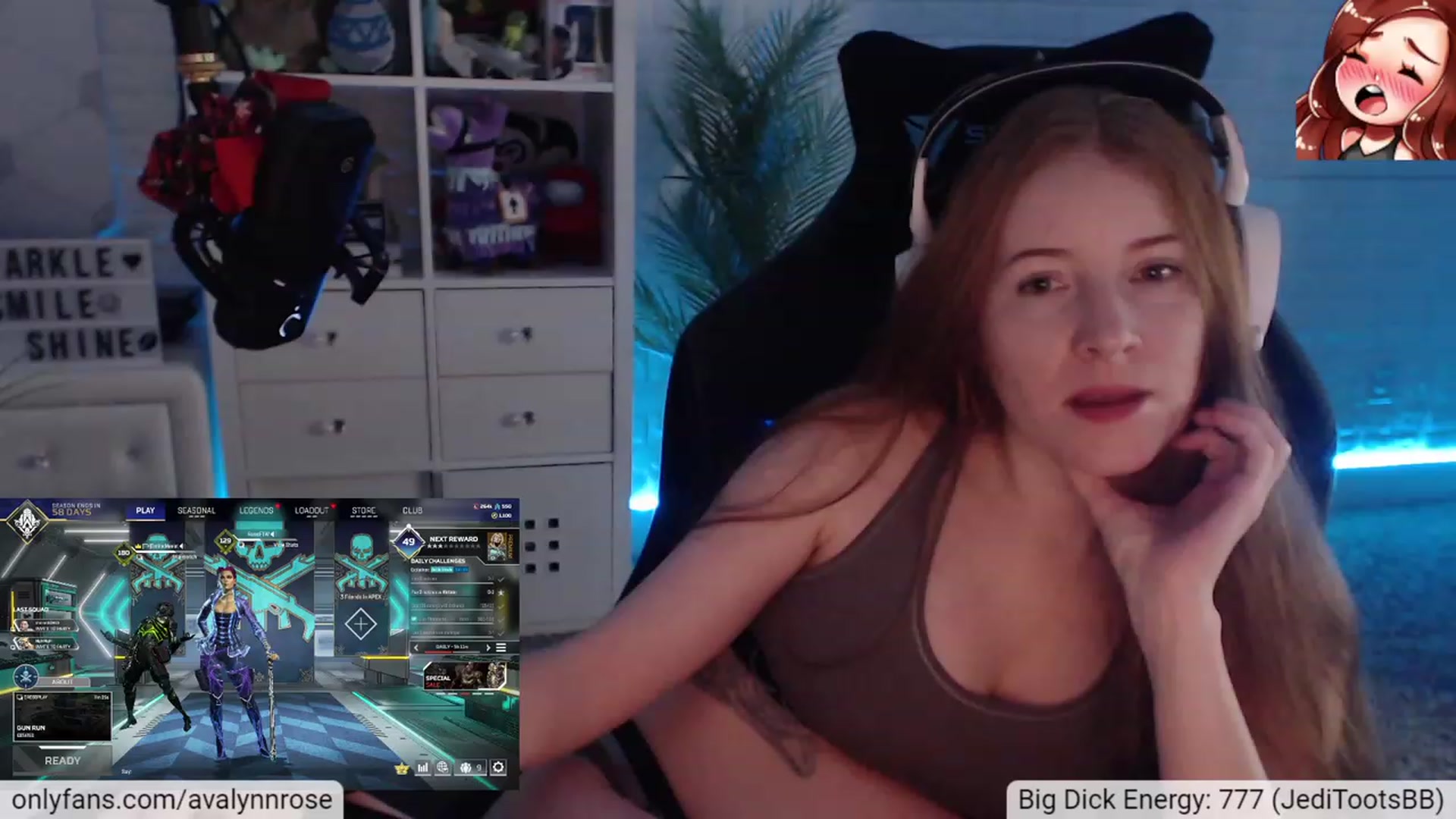 Gallery image thumbnail from AvalynnRose's myfreecams stream on, 06/11/2023, 05:24 image 17 of 20
