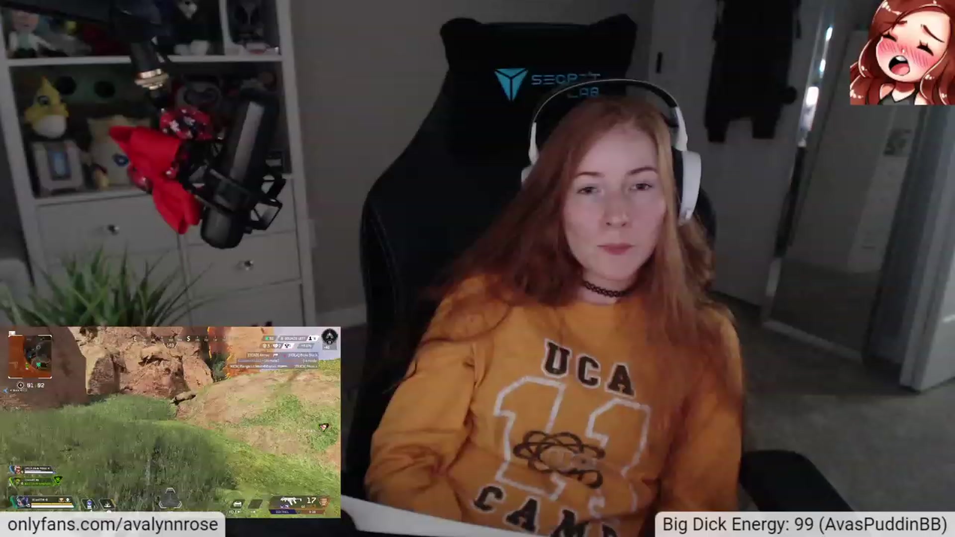 Gallery image thumbnail from AvalynnRose's myfreecams stream on, 09/30/2023, 02:07 image 14 of 20