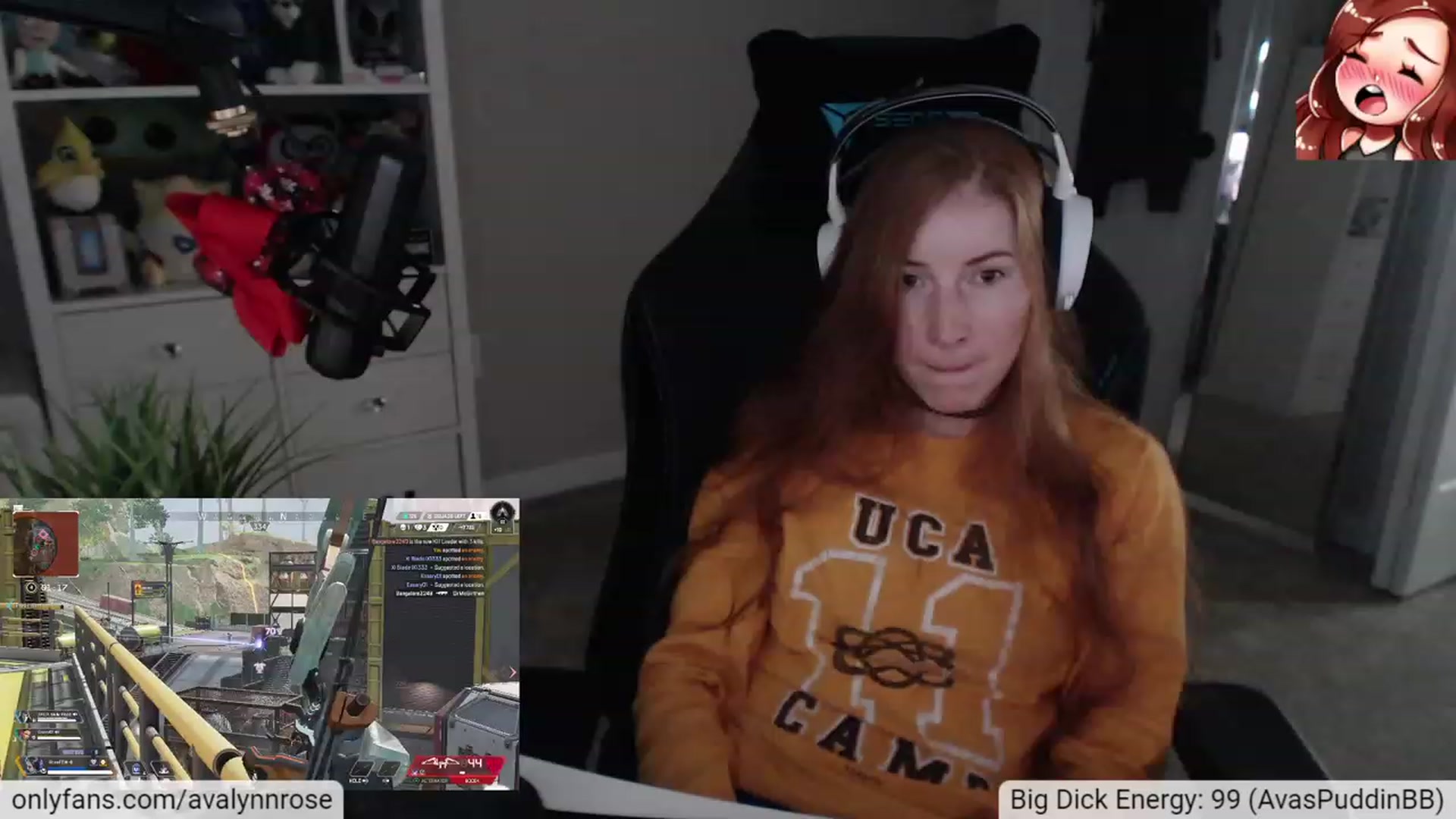 Gallery image thumbnail from AvalynnRose's myfreecams stream on, 09/30/2023, 02:07 image 5 of 20