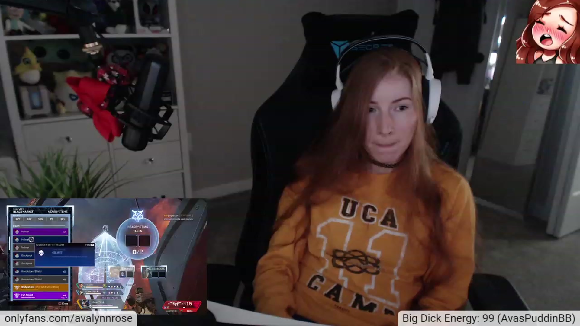 Gallery image thumbnail from AvalynnRose's myfreecams stream on, 09/30/2023, 02:07 image 6 of 20