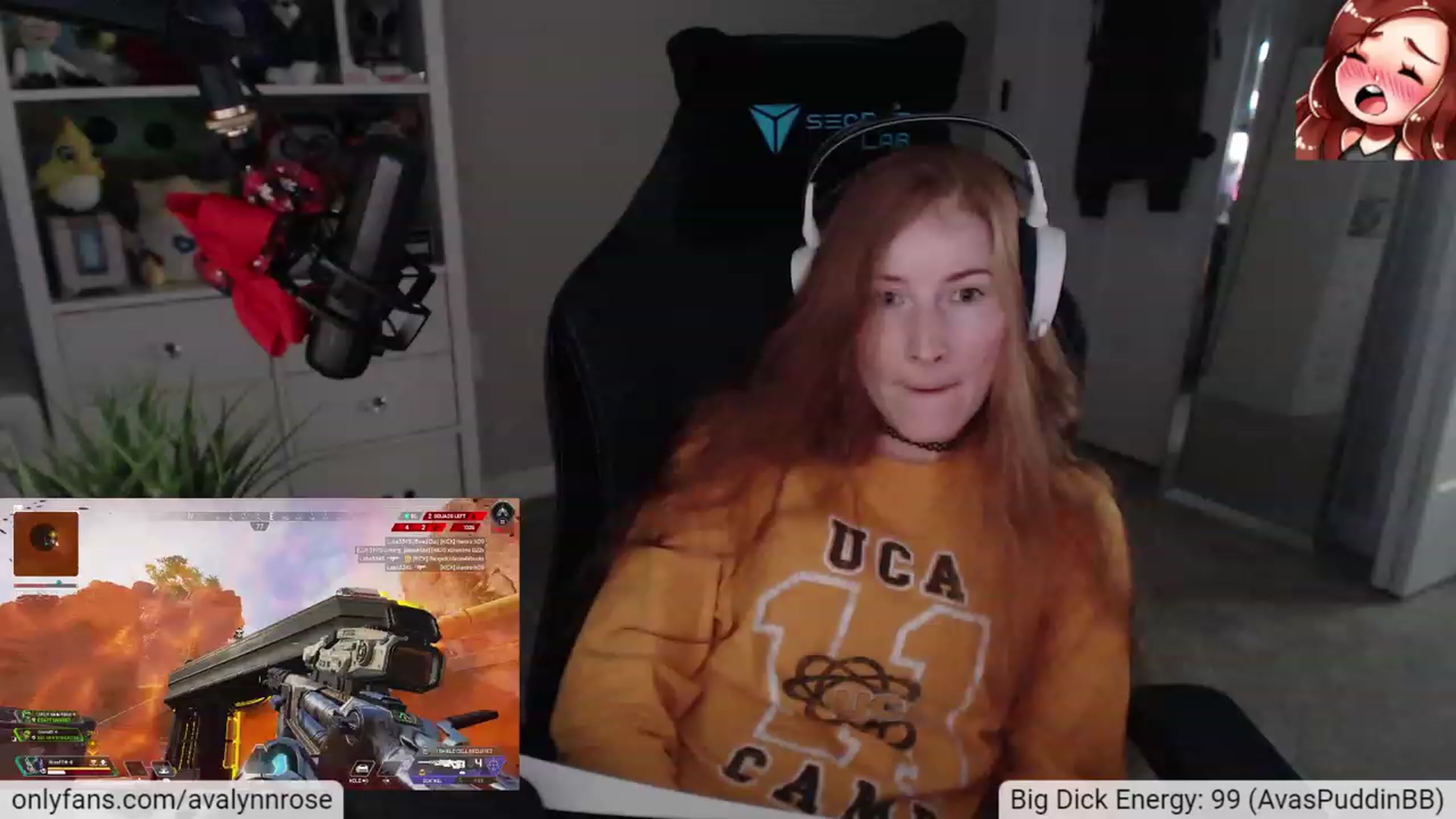 Gallery image thumbnail from AvalynnRose's myfreecams stream on, 09/30/2023, 02:07 image 16 of 20