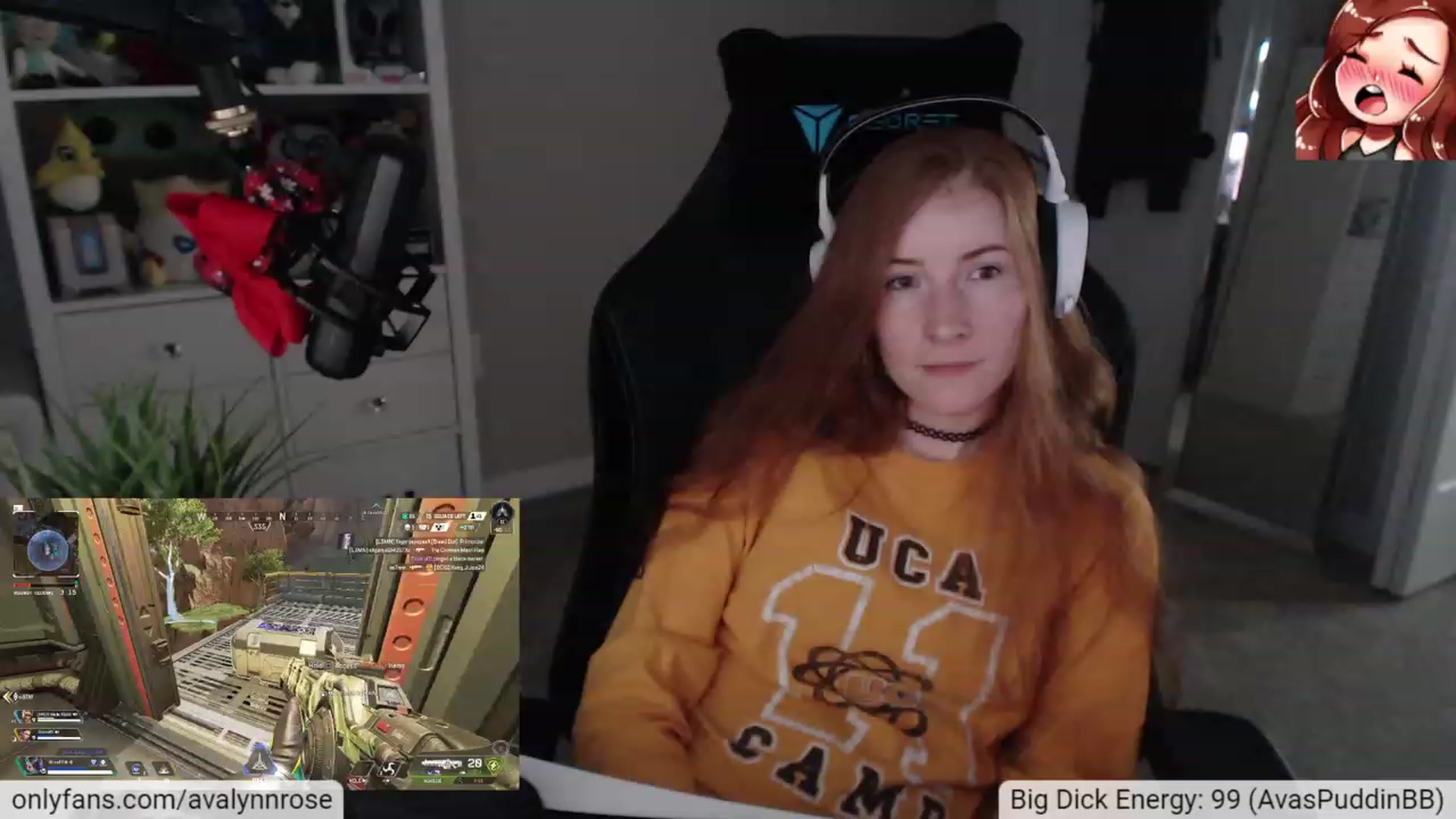 Gallery image thumbnail from AvalynnRose's myfreecams stream on, 09/30/2023, 02:07 image 11 of 20
