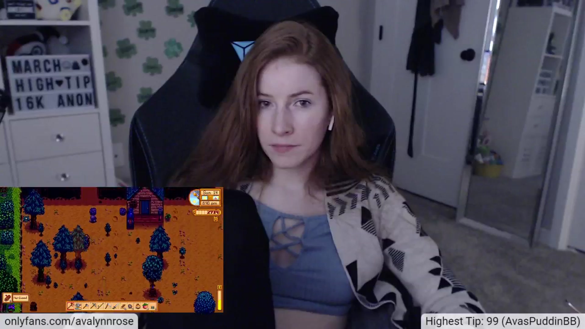 Gallery image thumbnail from AvalynnRose's myfreecams stream on, 03/23/2024, 02:24 image 16 of 20