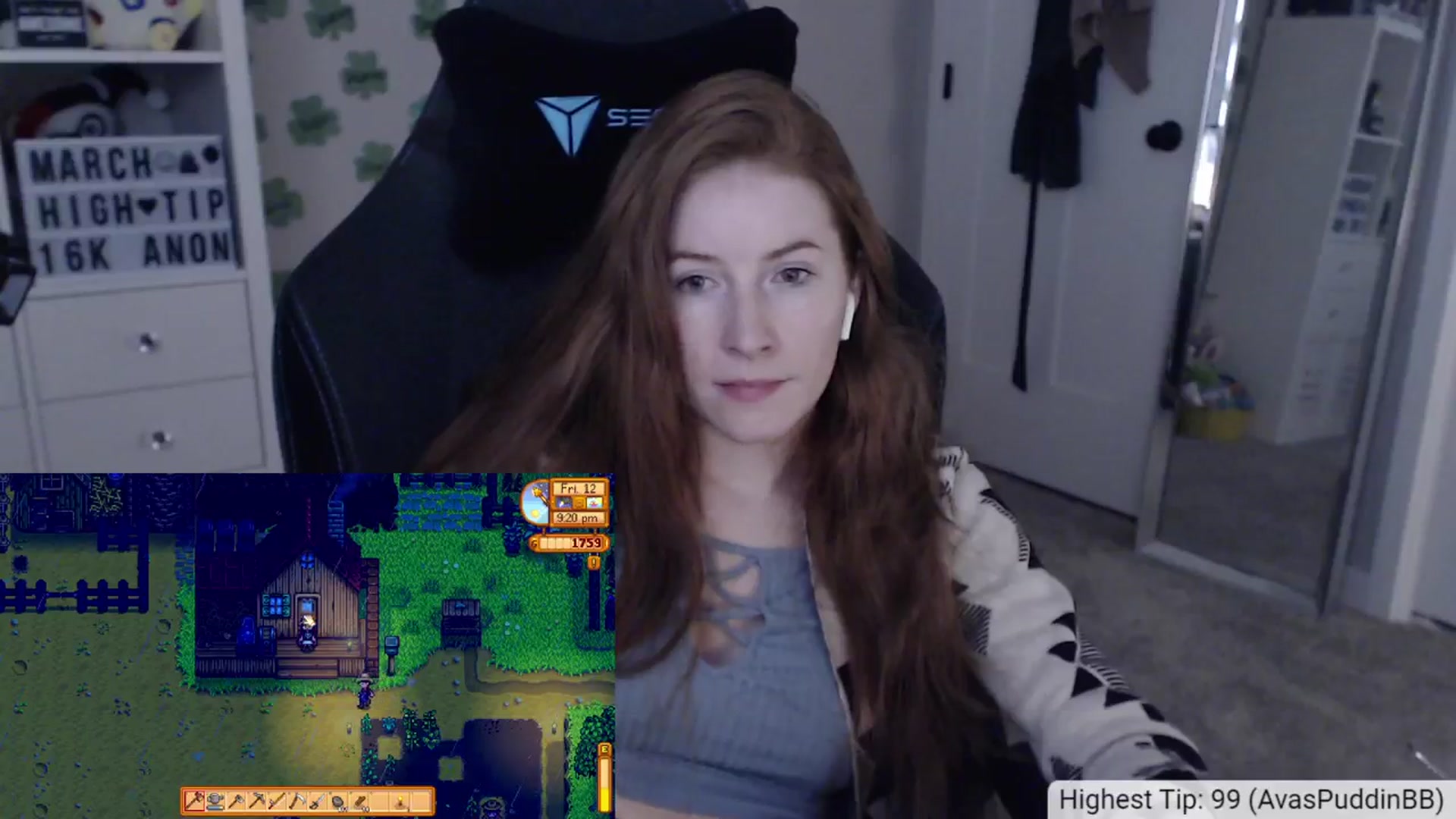 Gallery image thumbnail from AvalynnRose's myfreecams stream on, 03/23/2024, 02:24 image 5 of 20