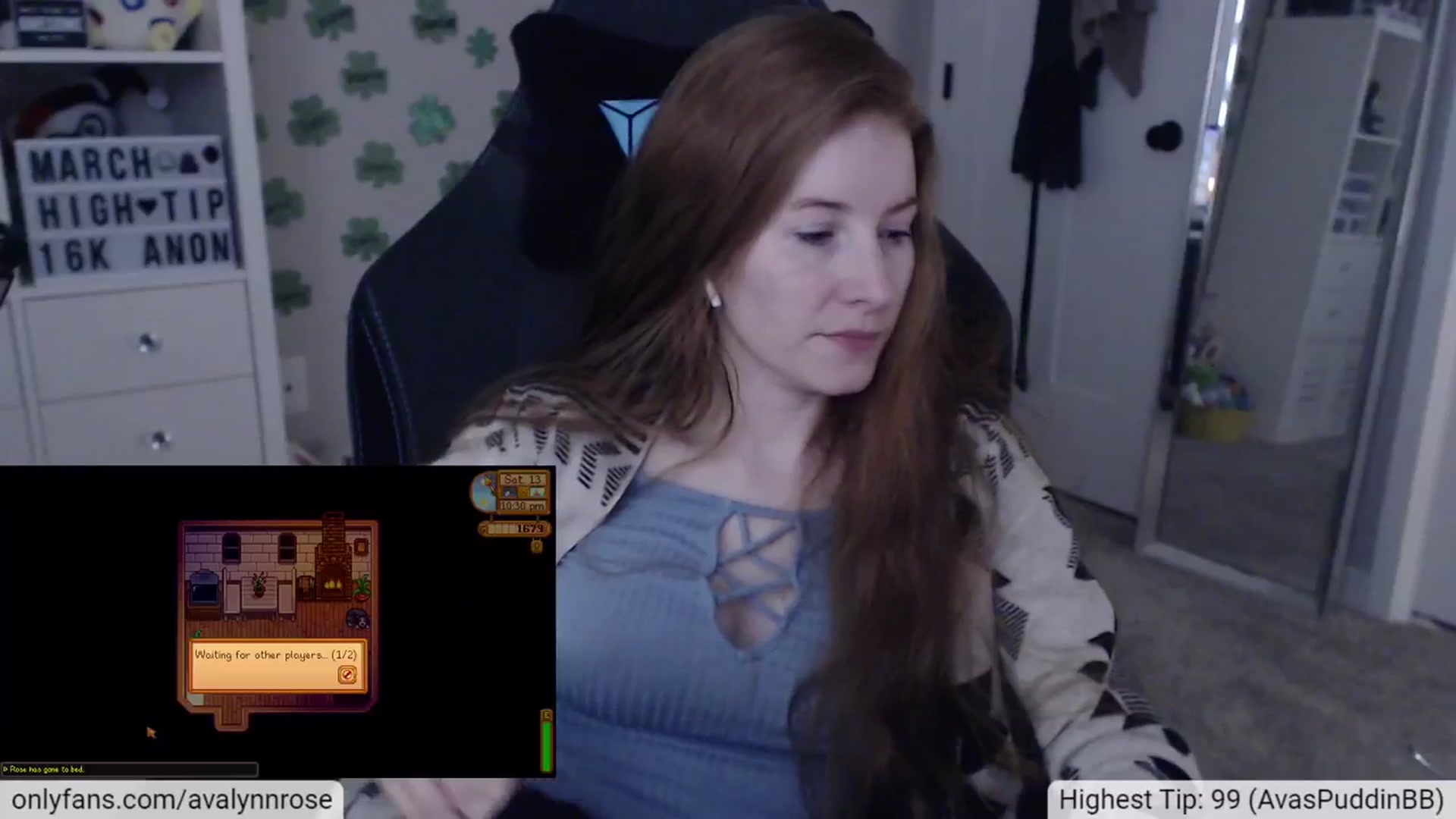 Gallery image thumbnail from AvalynnRose's myfreecams stream on, 03/23/2024, 02:24 image 12 of 20