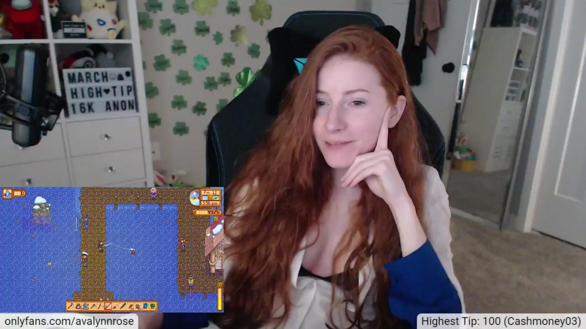 Gallery image thumbnail from AvalynnRose's myfreecams stream on, 03/25/2024, 02:44 image 1 of 20