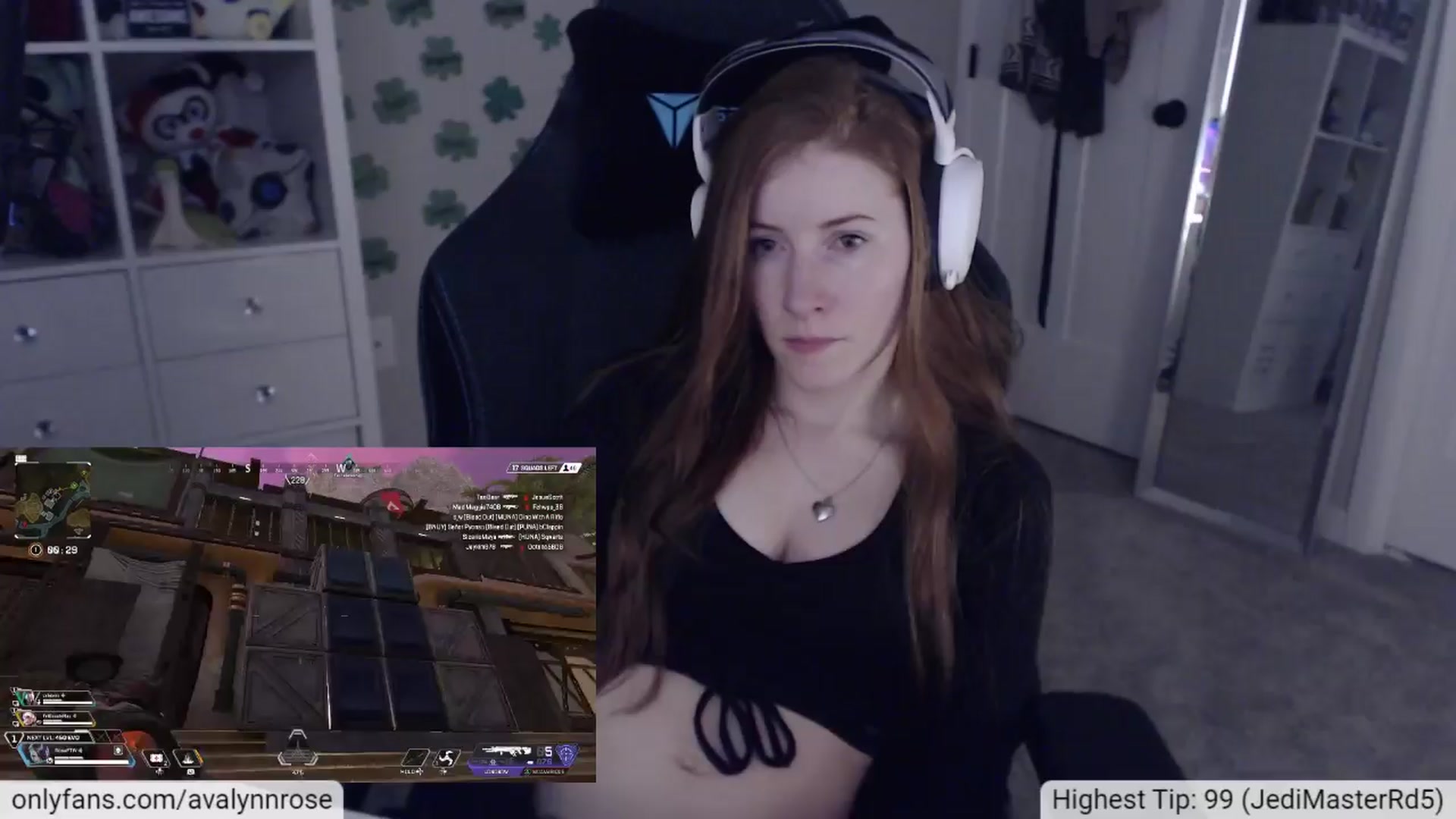 Gallery image thumbnail from AvalynnRose's myfreecams stream on, 04/02/2024, 03:46 image 9 of 20