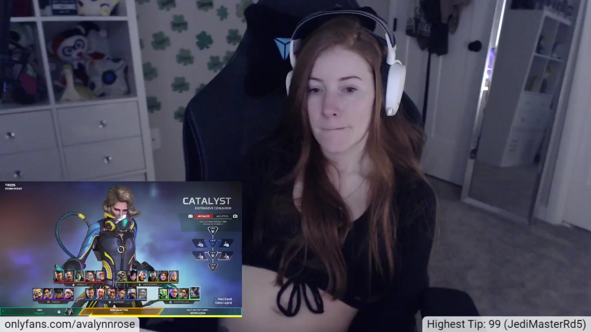 Gallery image thumbnail from AvalynnRose's myfreecams stream on, 04/02/2024, 03:46 image 7 of 20