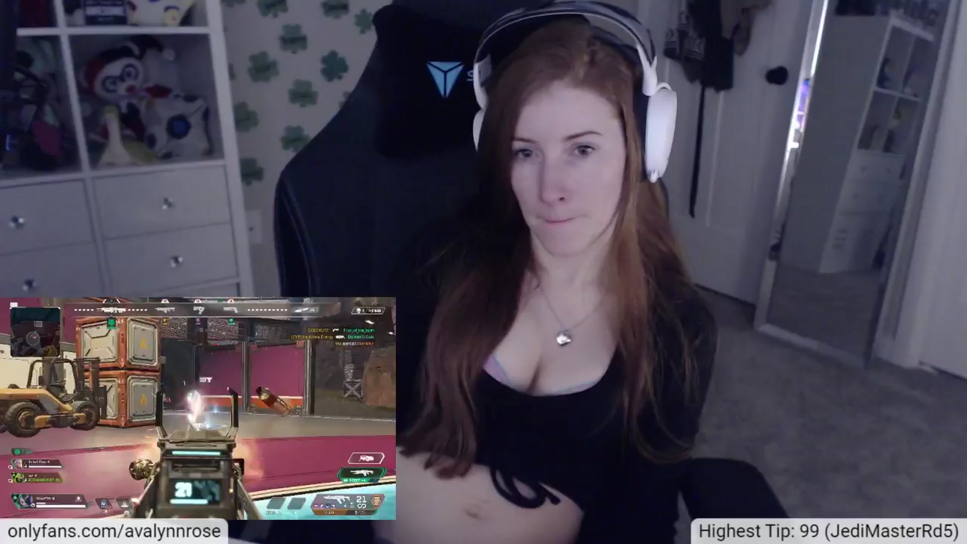 Gallery image thumbnail from AvalynnRose's myfreecams stream on, 04/02/2024, 03:46 image 5 of 20