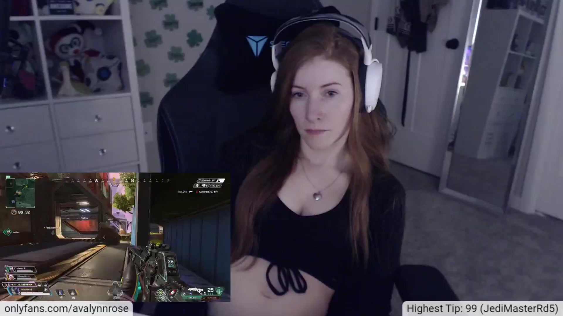 Gallery image thumbnail from AvalynnRose's myfreecams stream on, 04/02/2024, 03:46 image 11 of 20