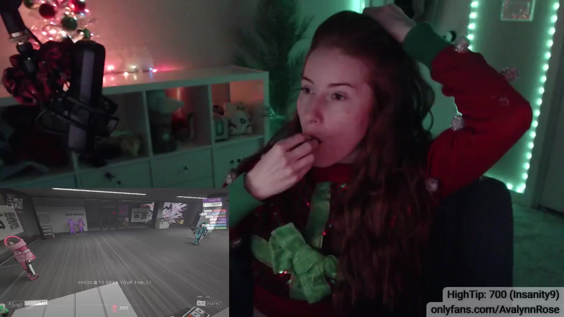 Gallery image thumbnail from AvalynnRose's myfreecams stream on, 12/26/2024, 05:32 image 4 of 20