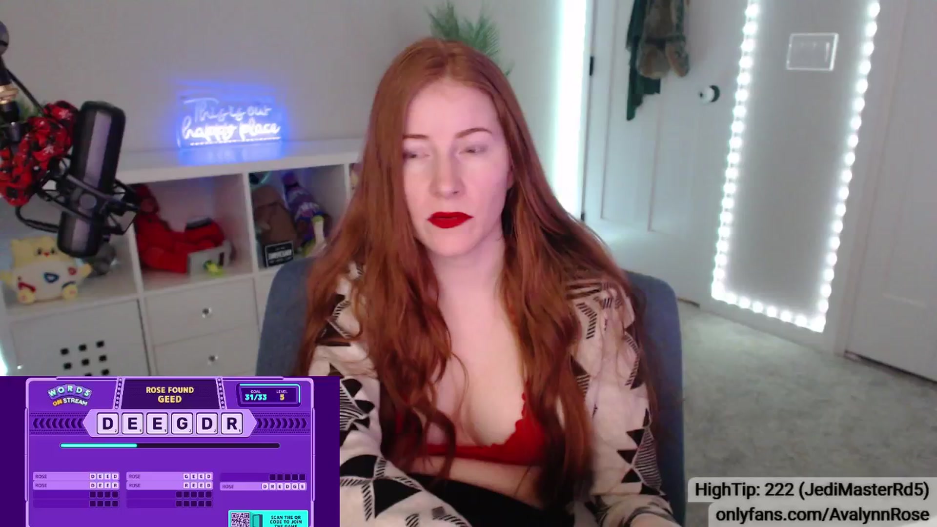 Gallery image thumbnail from AvalynnRose's myfreecams stream on, 01/12/2025, 23:34 image 1 of 20