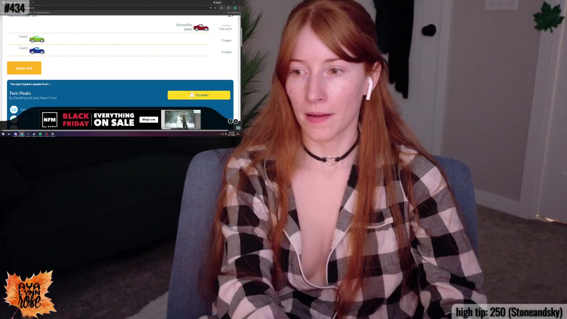 Gallery image thumbnail from AvalynnRose's myfreecams stream on, 11/18/2025, 05:14 image 6 of 20