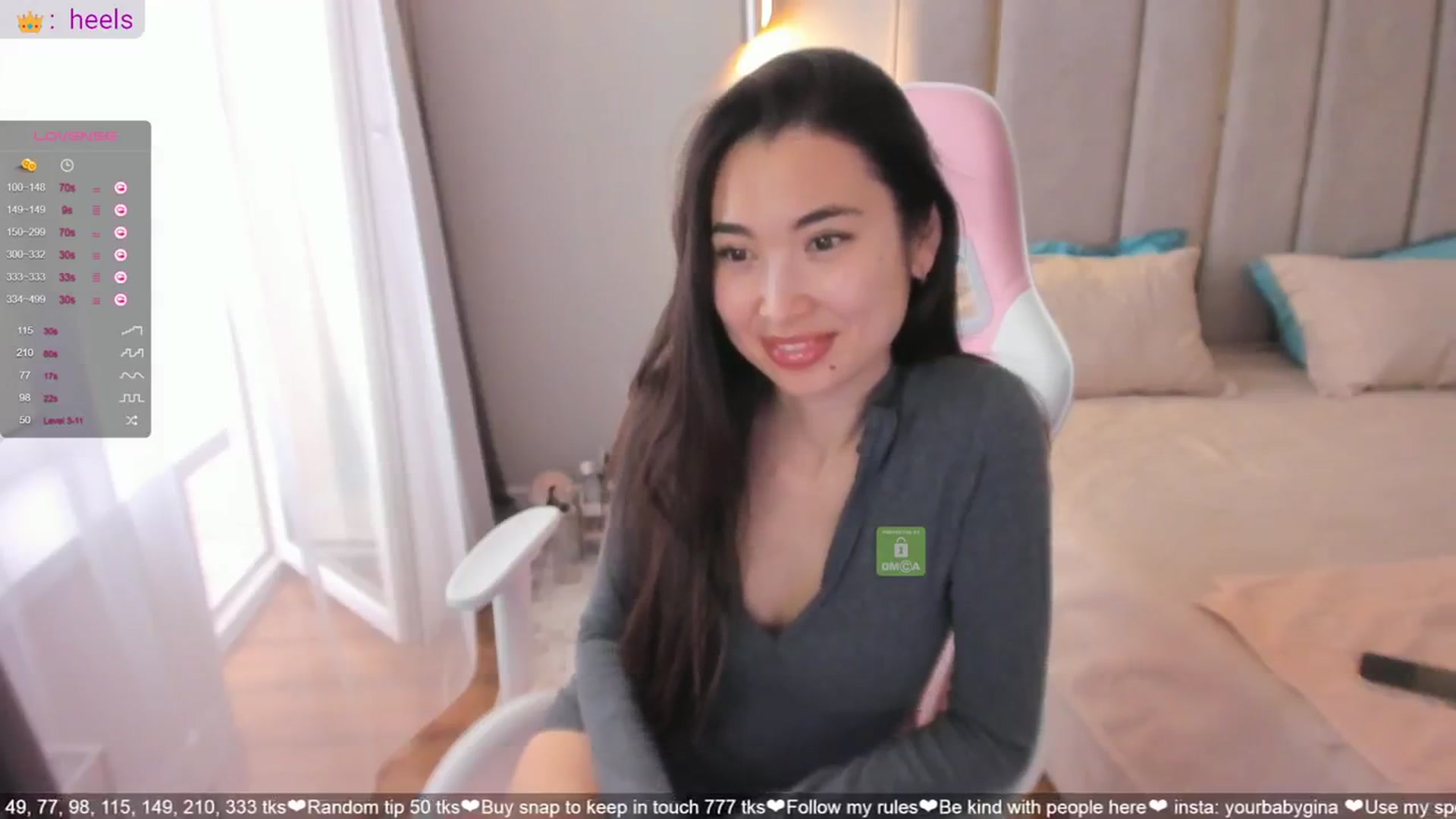 Gallery image thumbnail from AweSome_Gi's myfreecams stream on, 03/18/2024, 04:48 image 5 of 20