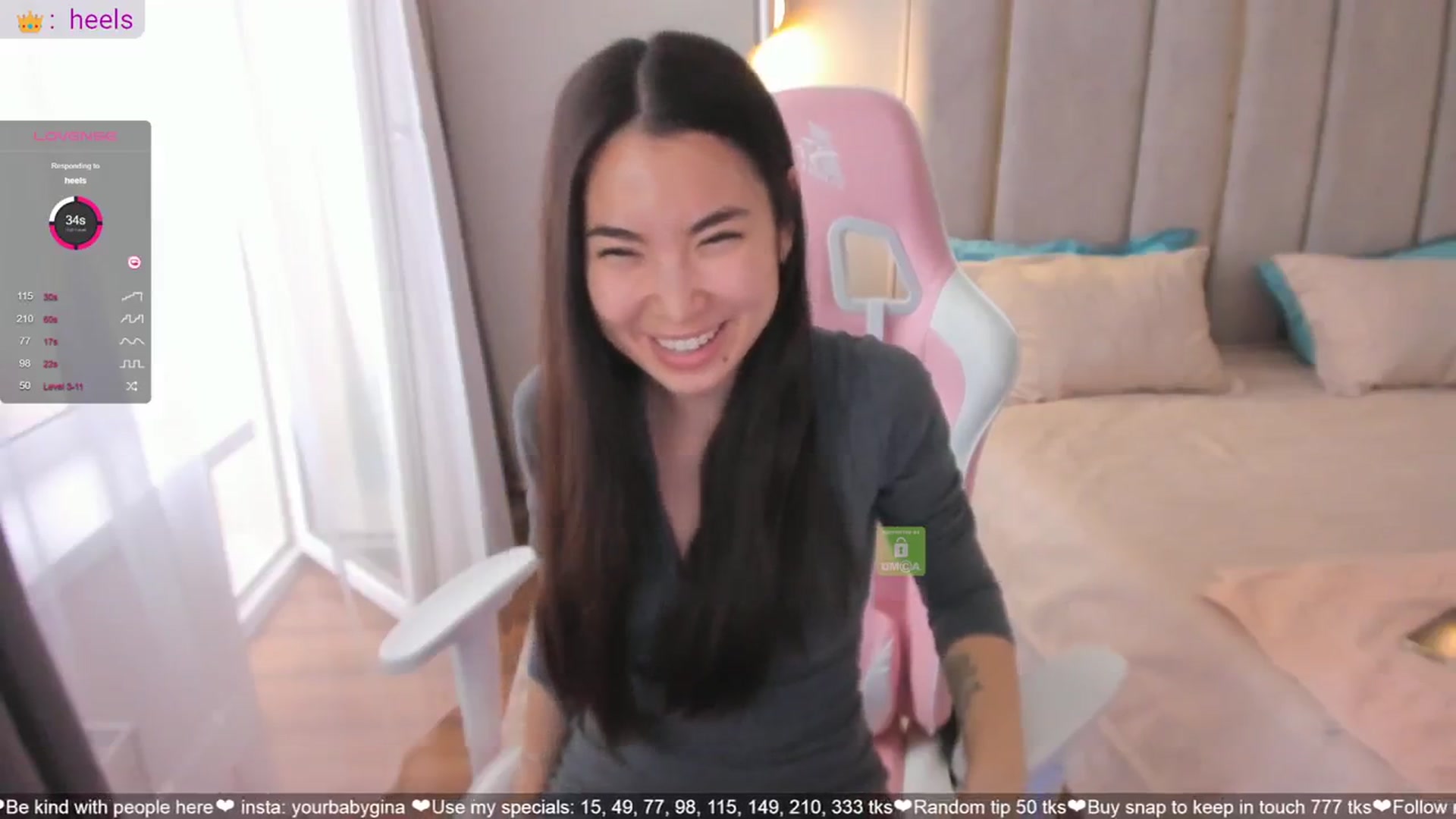 Gallery image thumbnail from AweSome_Gi's myfreecams stream on, 03/18/2024, 04:48 image 2 of 20