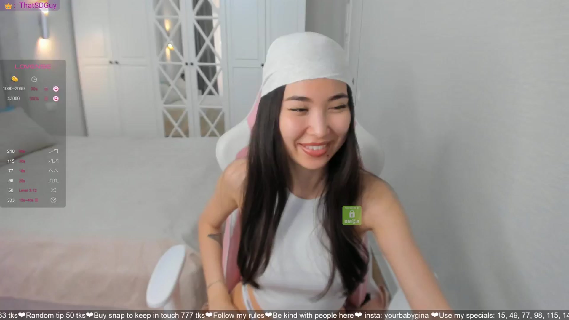 Gallery image thumbnail from AweSome_Gi's myfreecams stream on, 05/15/2024, 04:48 image 8 of 20