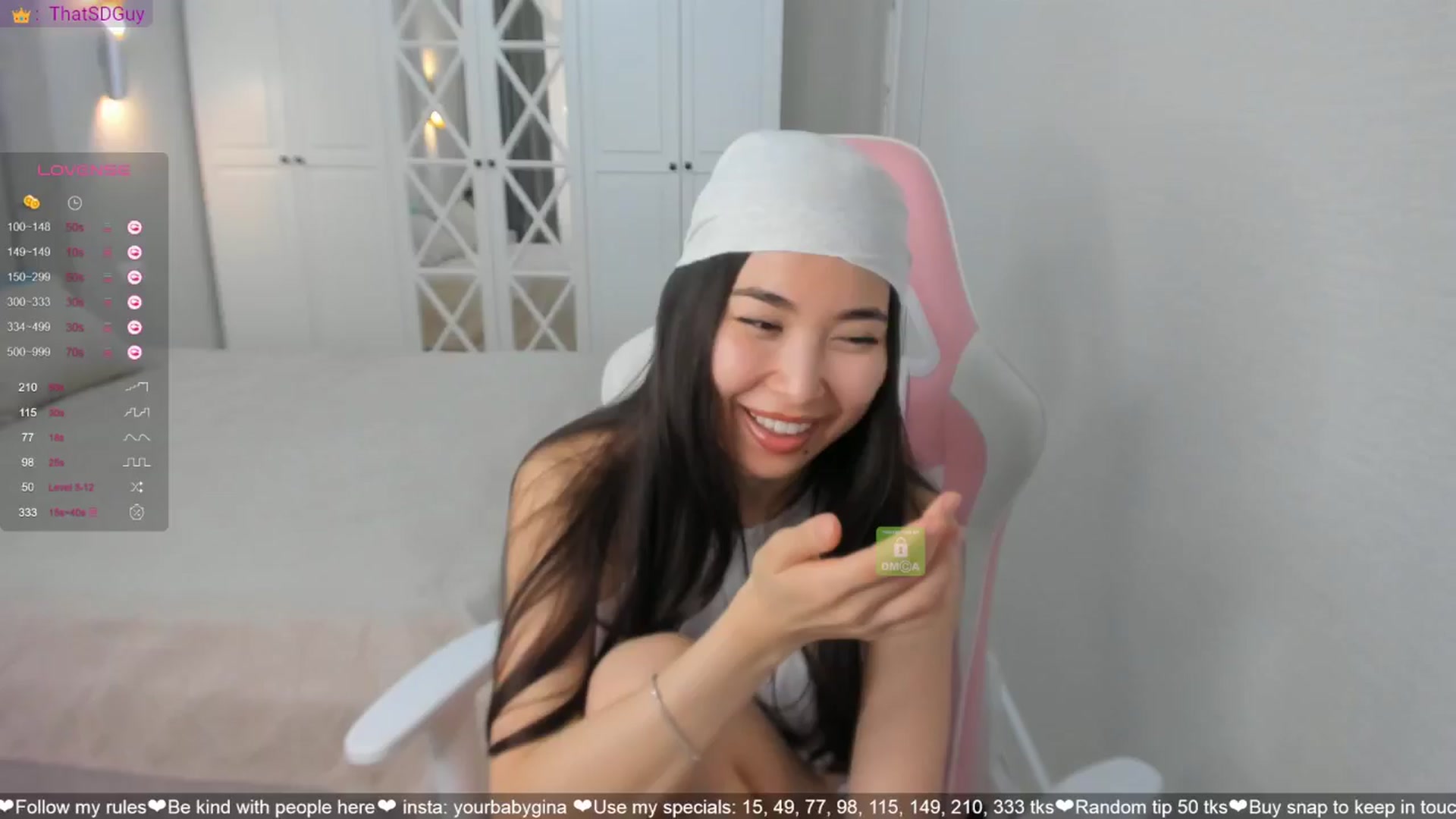 Gallery image thumbnail from AweSome_Gi's myfreecams stream on, 05/15/2024, 04:48 image 12 of 20