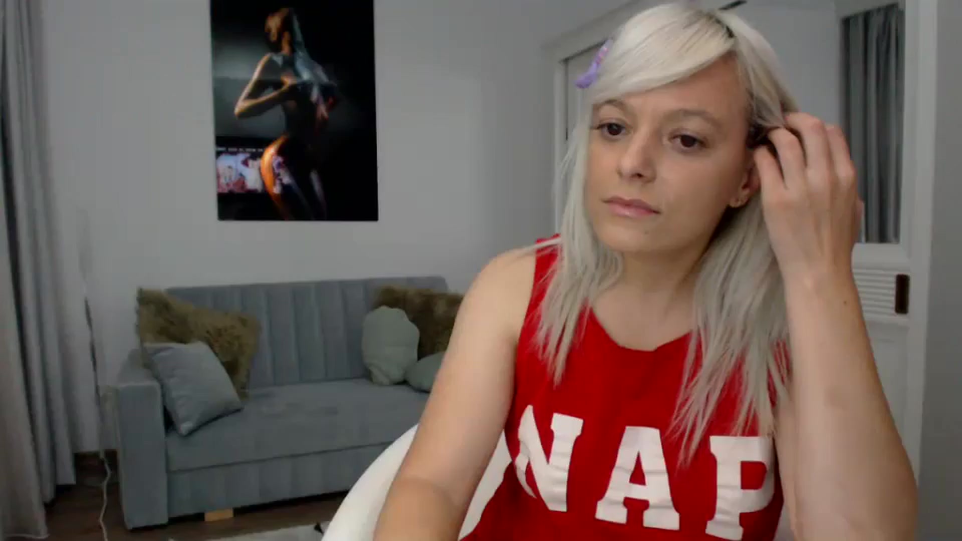 Gallery image thumbnail from AwesomeBlonde's myfreecams stream on, 05/26/2024, 22:30 image 9 of 20