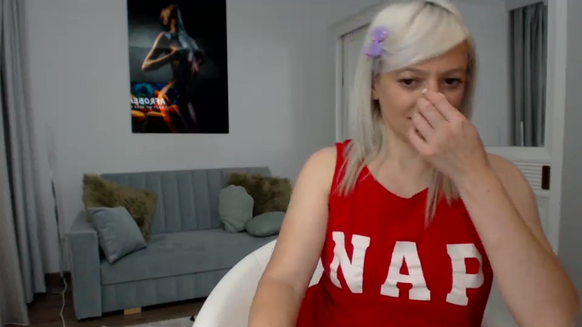 Gallery image thumbnail from AwesomeBlonde's myfreecams stream on, 05/26/2024, 22:30 image 17 of 20