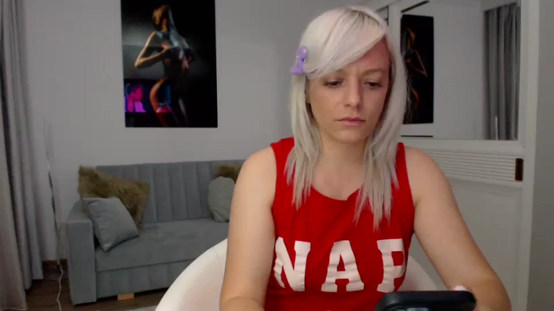 Gallery image thumbnail from AwesomeBlonde's myfreecams stream on, 05/26/2024, 22:30 image 2 of 20
