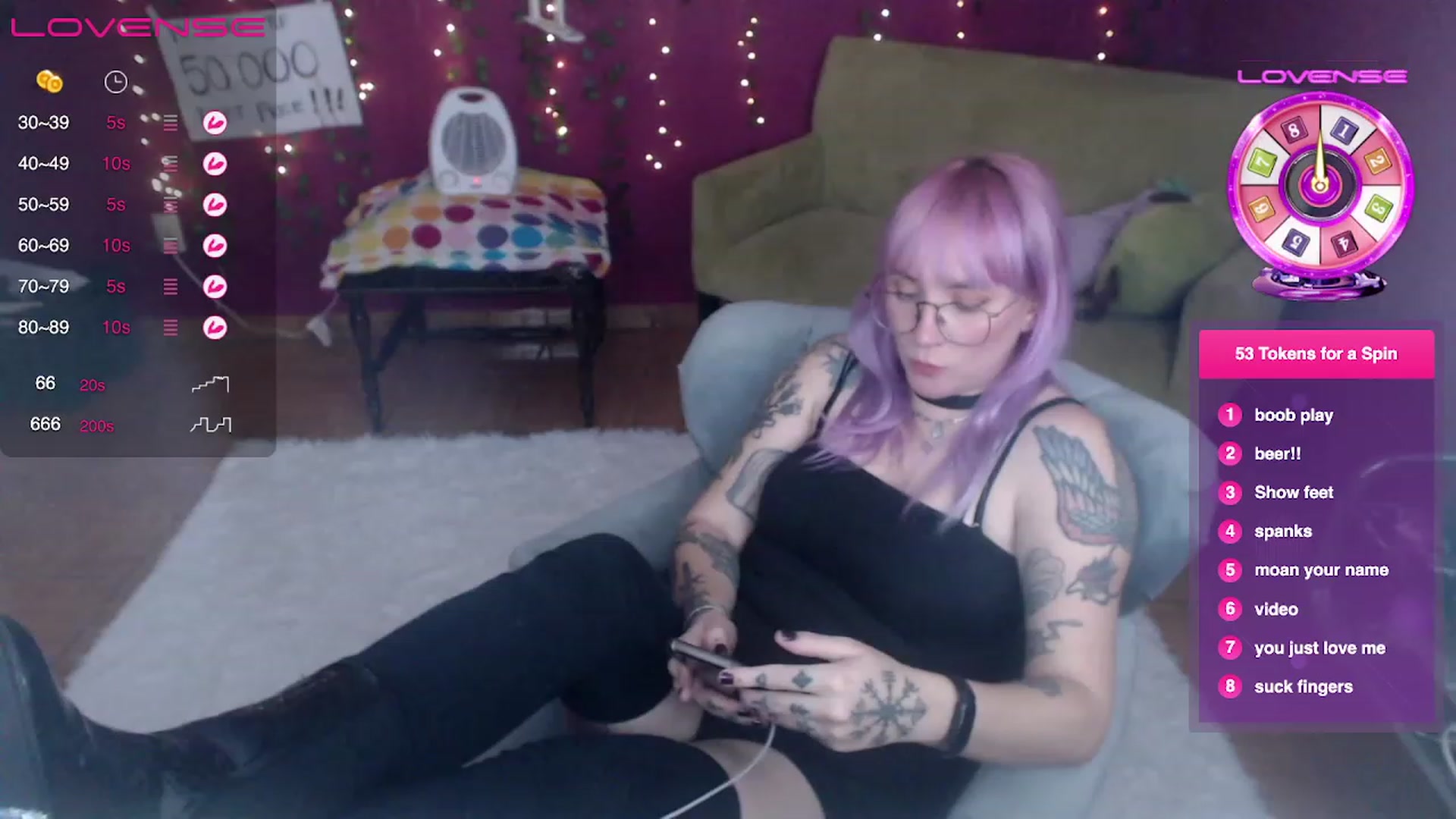 Gallery image thumbnail from AxeHallow's myfreecams stream on, 03/19/2023, 24:25 image 20 of 20