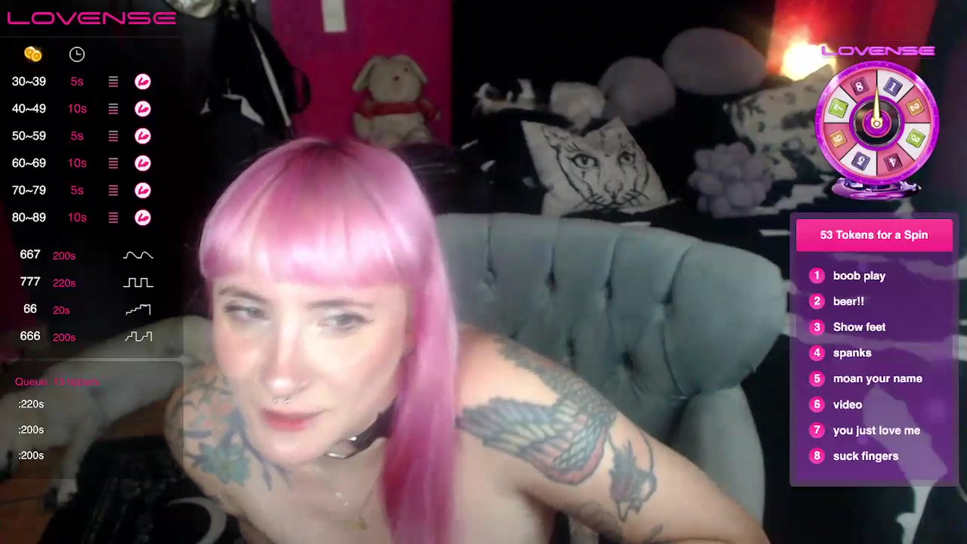 Gallery image thumbnail from AxeHallow's myfreecams stream on, 07/11/2023, 23:10 image 9 of 20