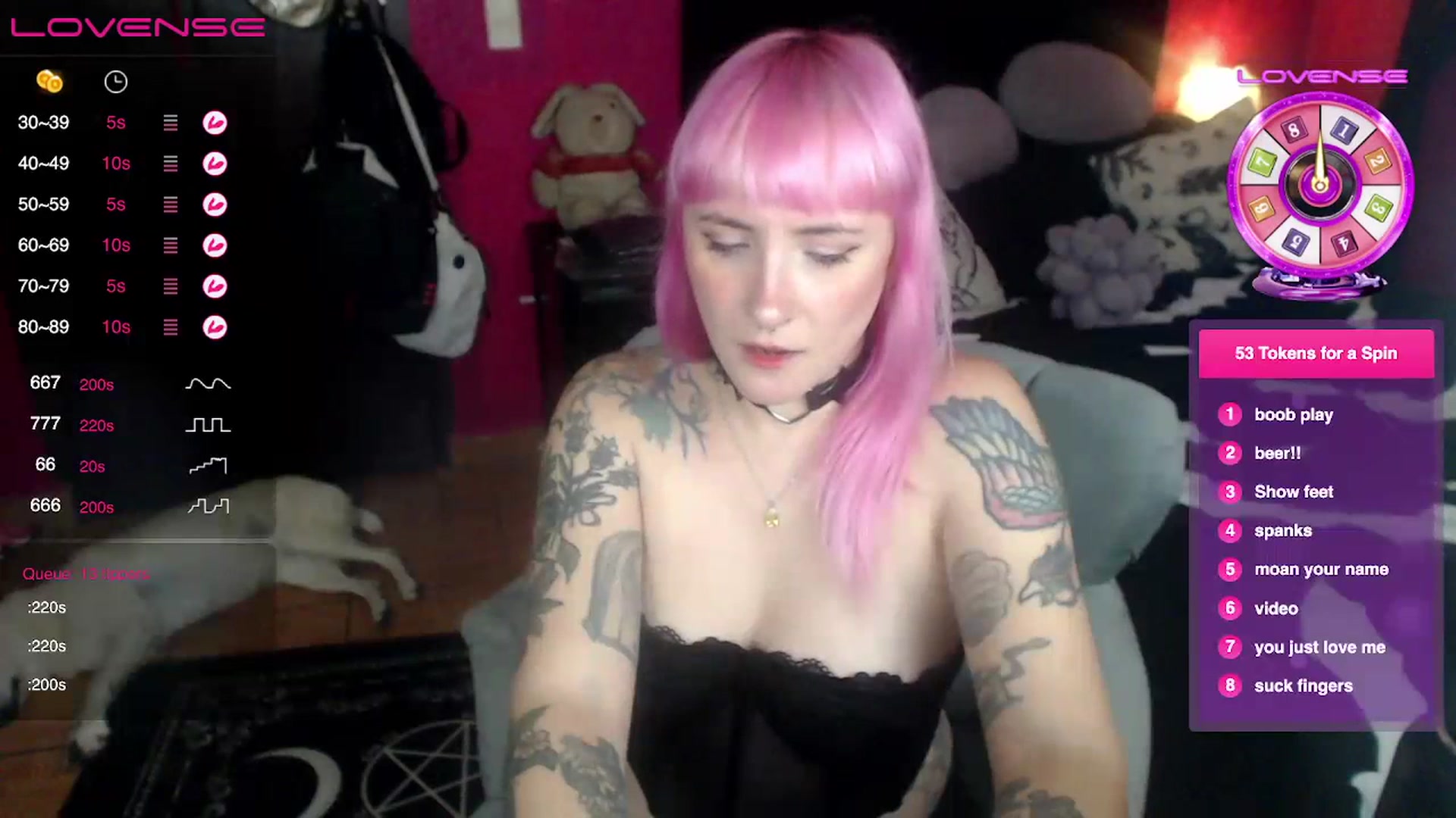 Gallery image thumbnail from AxeHallow's myfreecams stream on, 07/11/2023, 23:10 image 8 of 20