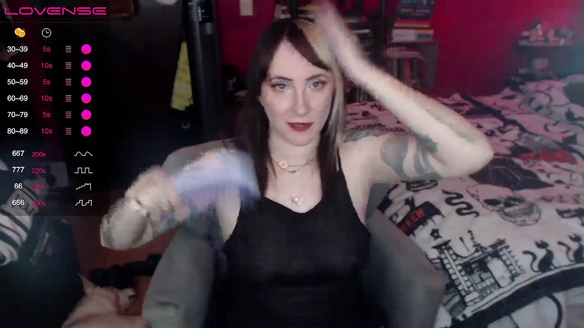 Gallery image thumbnail from AxeHallow's myfreecams stream on, 06/19/2024, 01:50 image 4 of 20