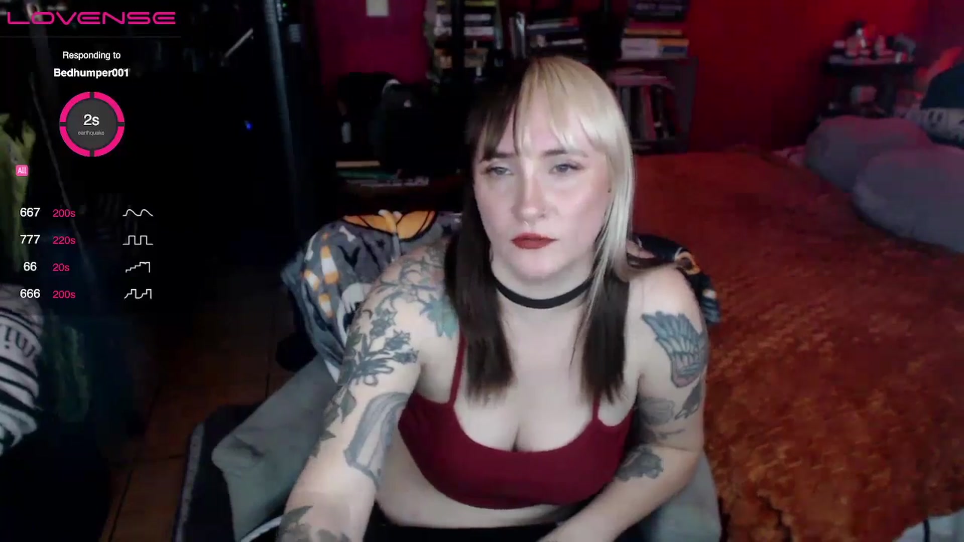 Gallery image thumbnail from AxeHallow's myfreecams stream on, 06/23/2024, 07:41 image 4 of 20