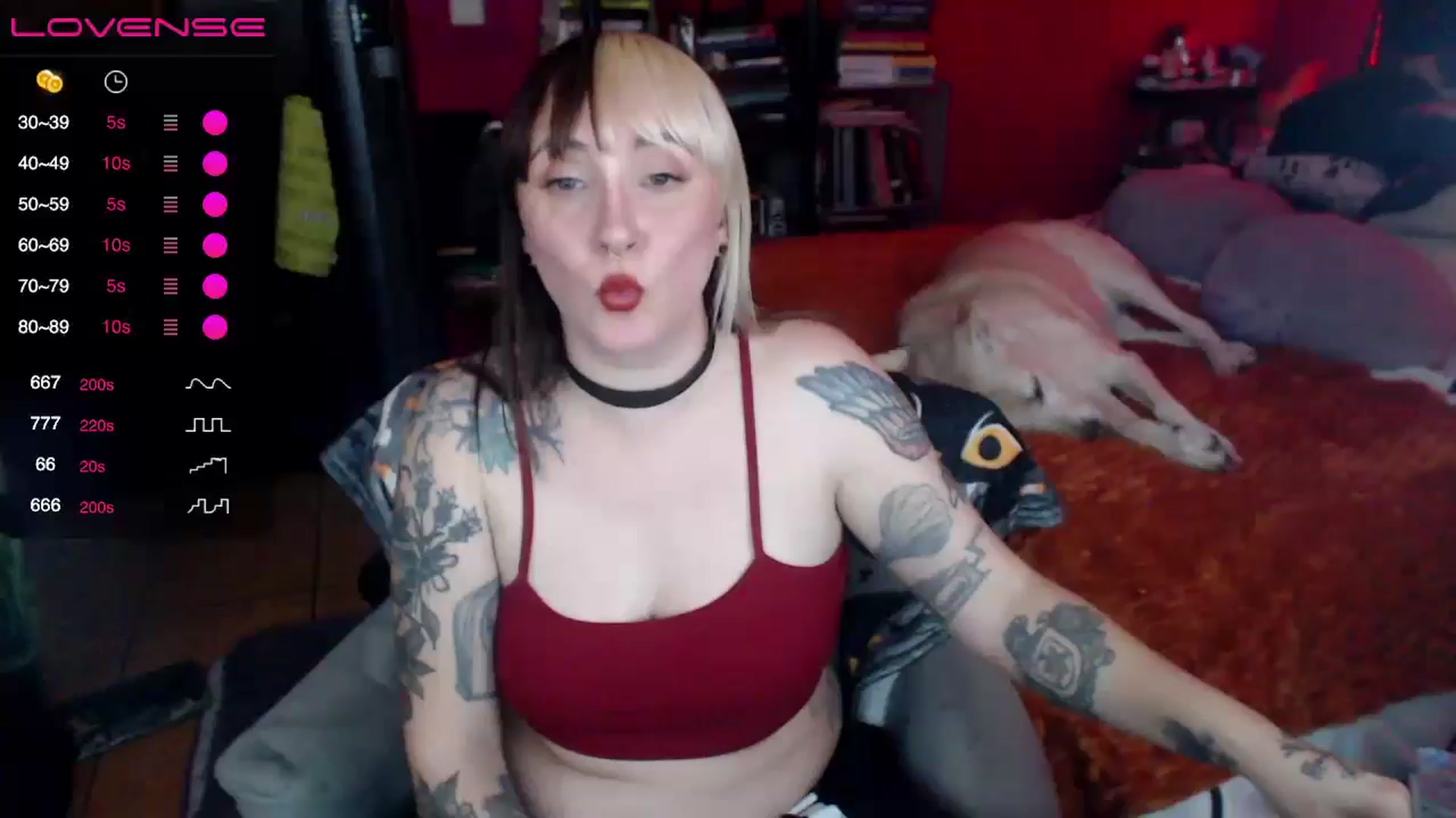 Gallery image thumbnail from AxeHallow's myfreecams stream on, 06/23/2024, 07:41 image 9 of 20