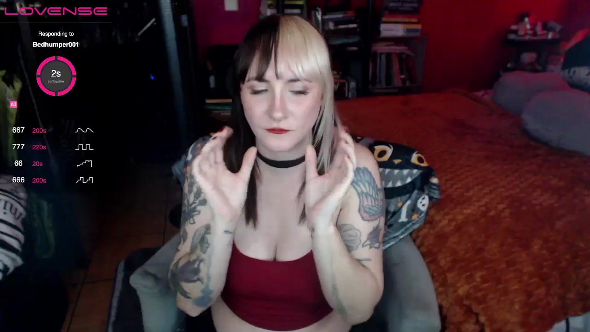 Gallery image thumbnail from AxeHallow's myfreecams stream on, 06/23/2024, 07:41 image 3 of 20