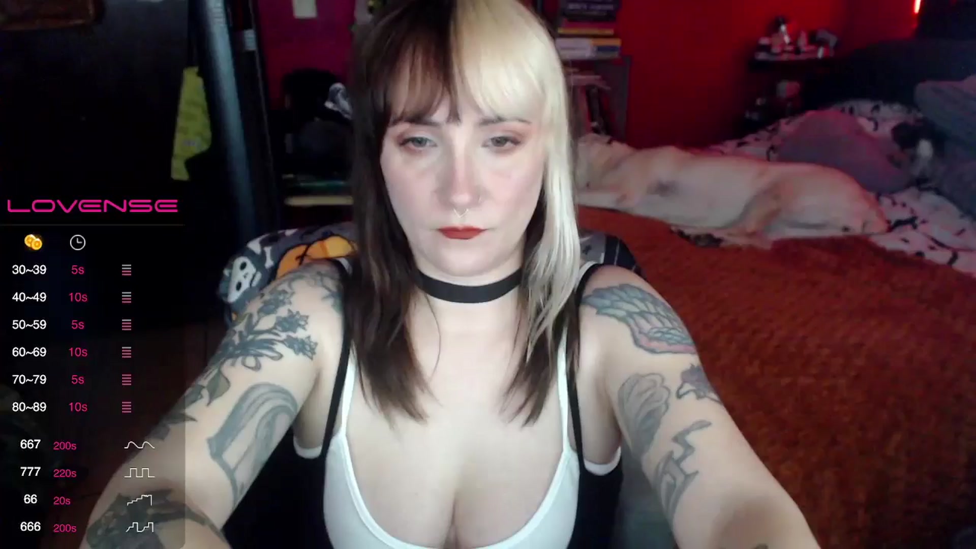 Gallery image thumbnail from AxeHallow's myfreecams stream on, 06/27/2024, 23:24 image 4 of 20